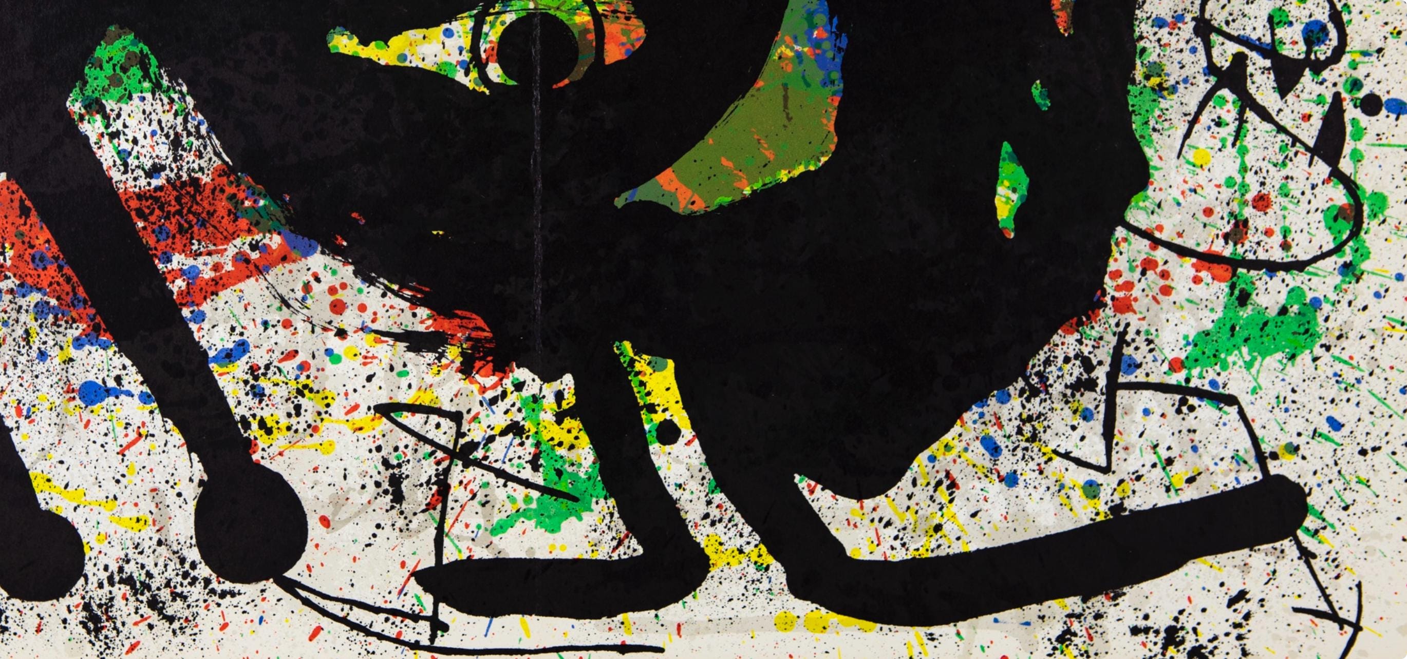Joan Miró, Composition (Cramer 239; Mourlot 891), Derrière le miroir, Limited Edition Lithograph