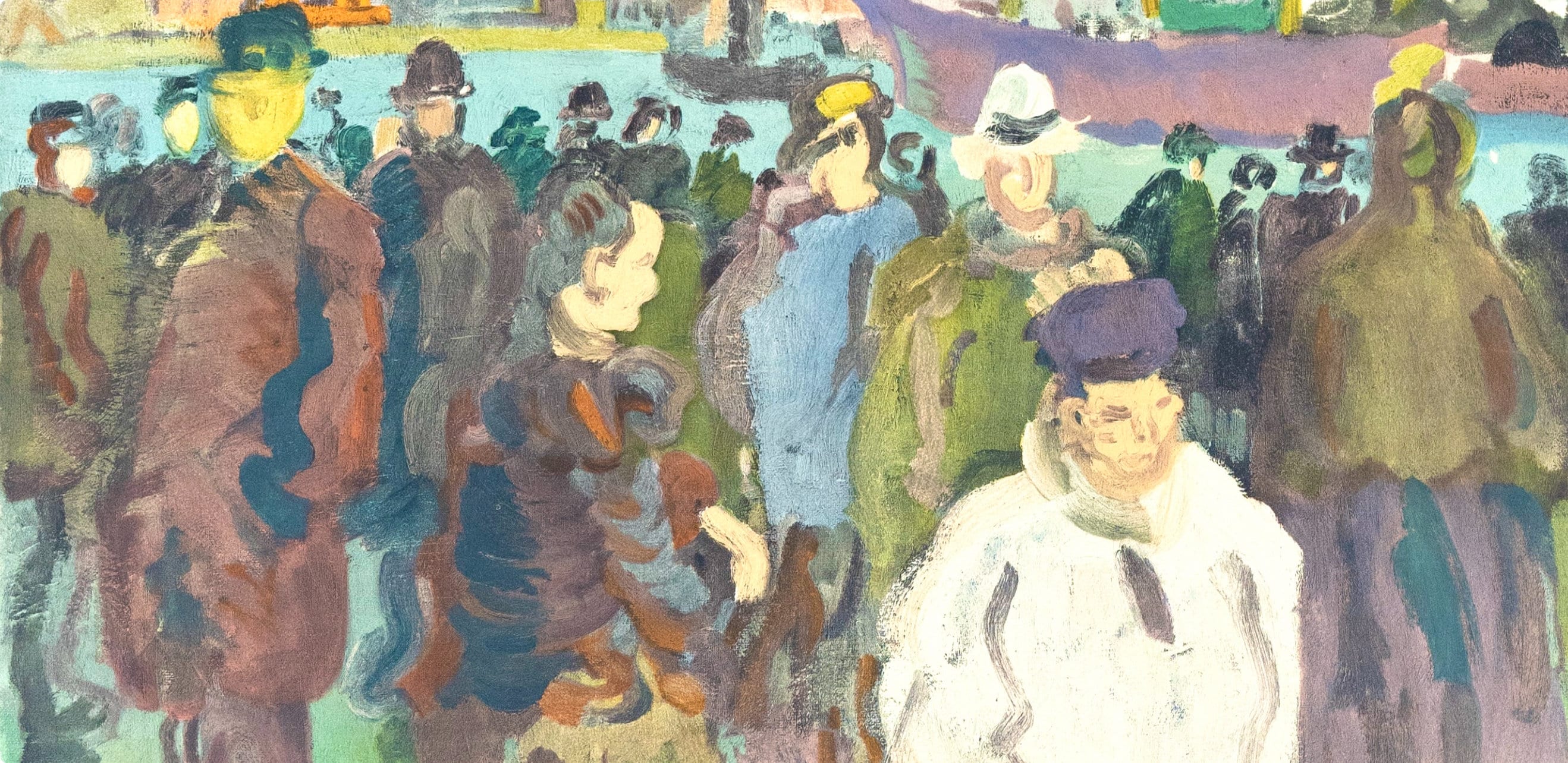 Raoul Dufy, Quai a Rouen, Raoul Dufy, Collection Pierre Lévy, Limited Edition Lithograph