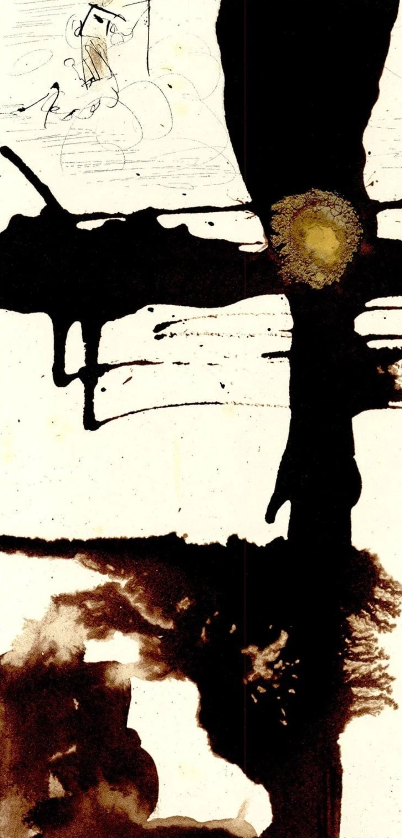 Salvador Dali, Composition (Michler/Löpsinger 1600; Field 69-3), Biblia Sacra, Limited Edition Lithograph