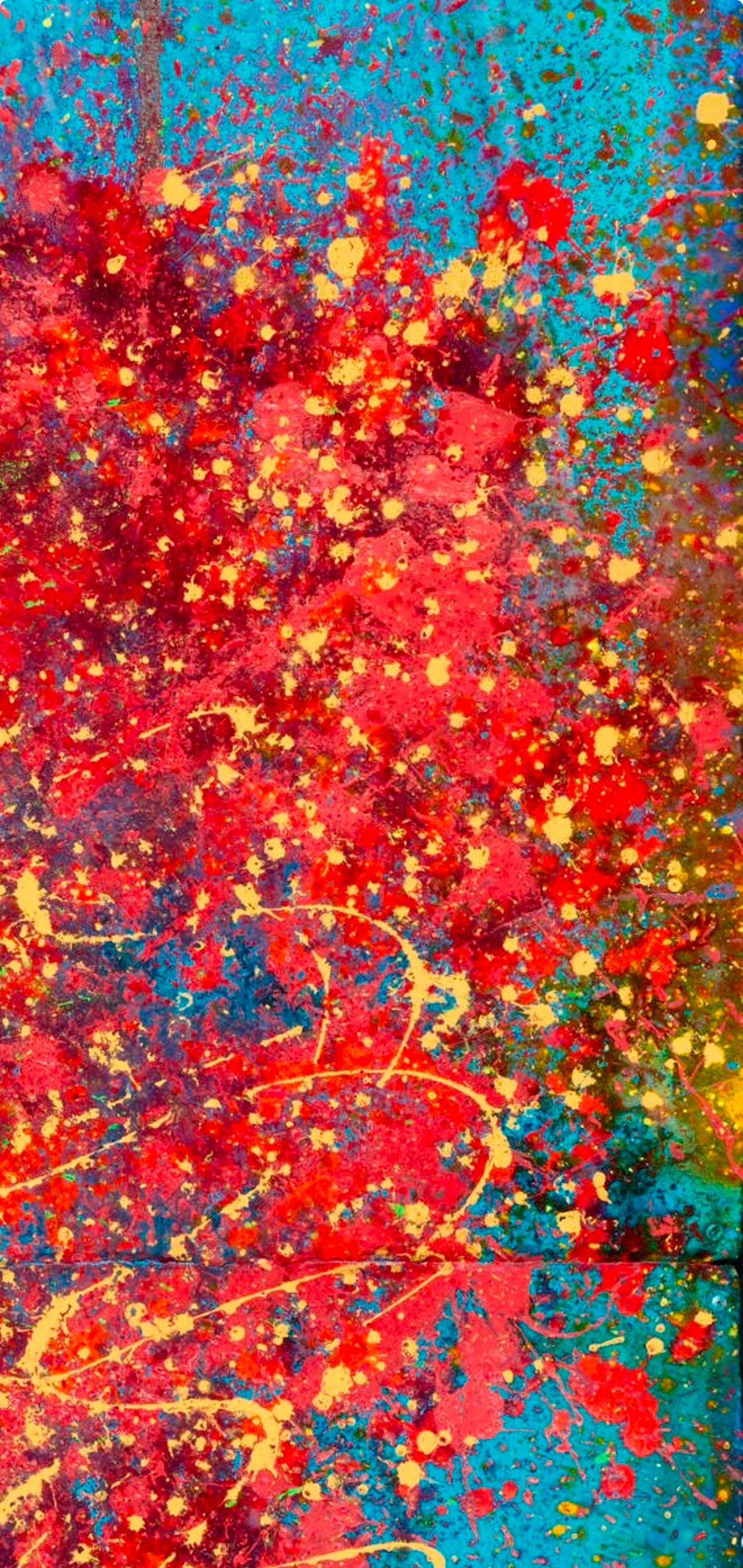 Dale Chihuly, Composition, Chandelier Series, Original Painting