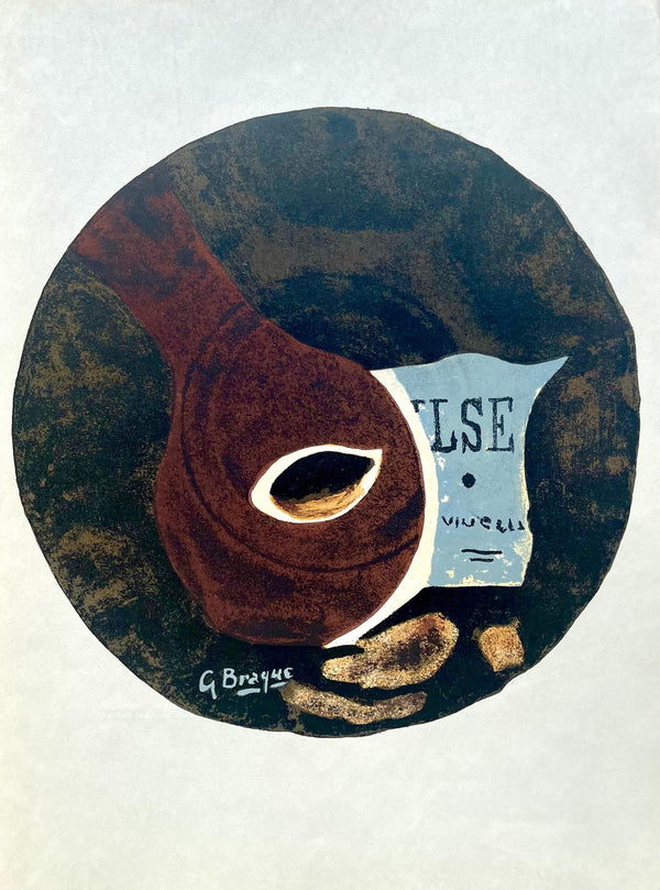 Georges Braque, Composition, Derrière le miroir, Limited Edition Lithograph