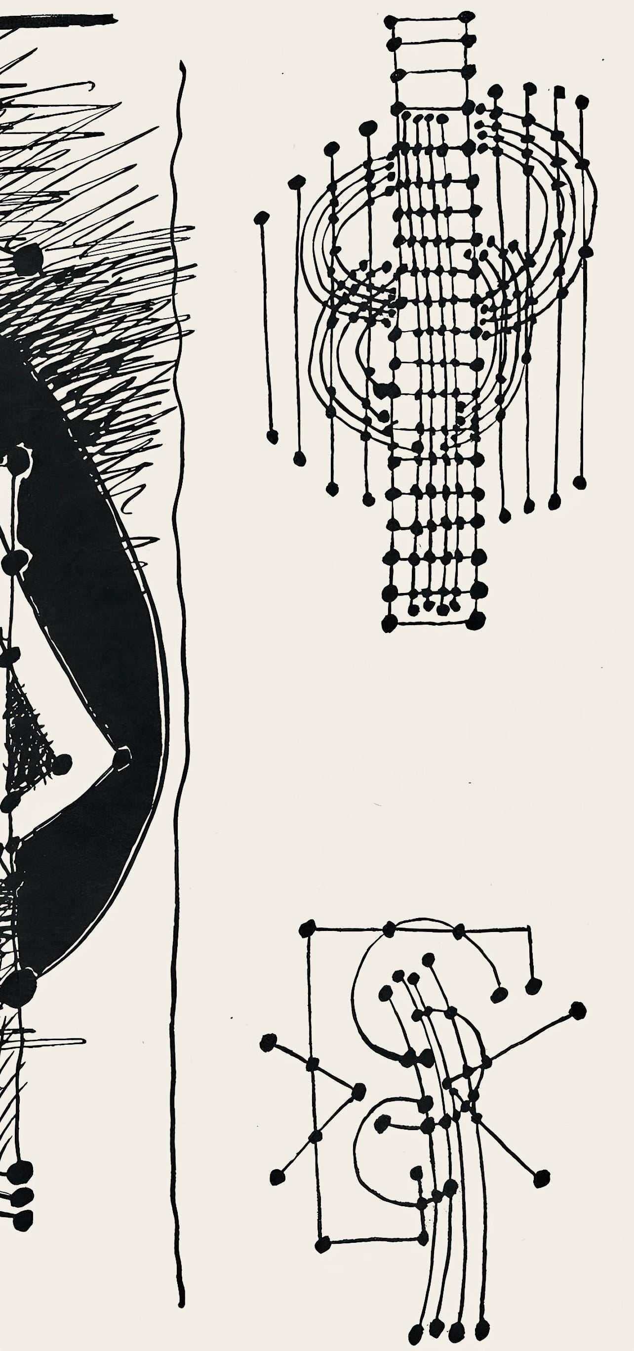 Pablo Picasso, Composition (Monod 10485), Hélène chez Archive de Illustrations de Pablo Picasso, Limited Edition Woodcut