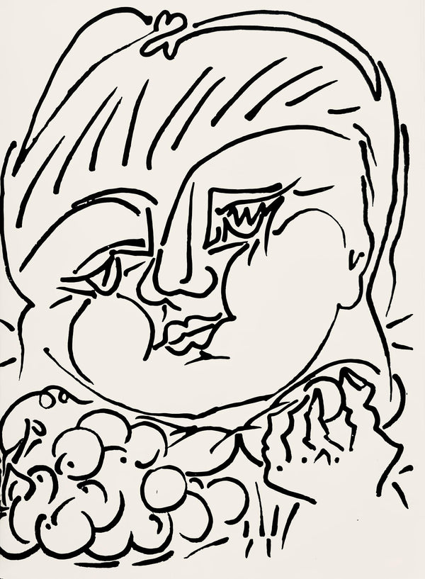 Françoise Gilot, Composition, Pouvoir tout dire, poèmes, illustrés par Françoise Gilot, Limited Edition Lithograph