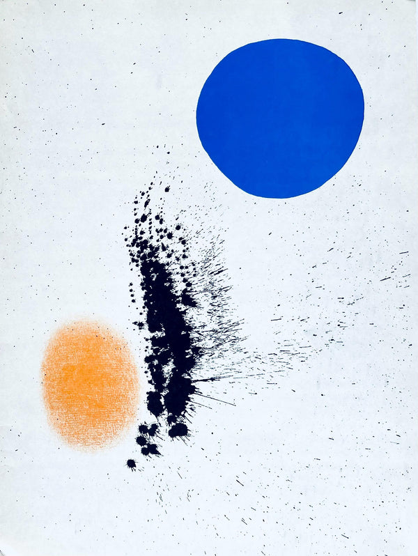 Joan Miró, Composition, Derrière le miroir, Limited Edition Lithograph