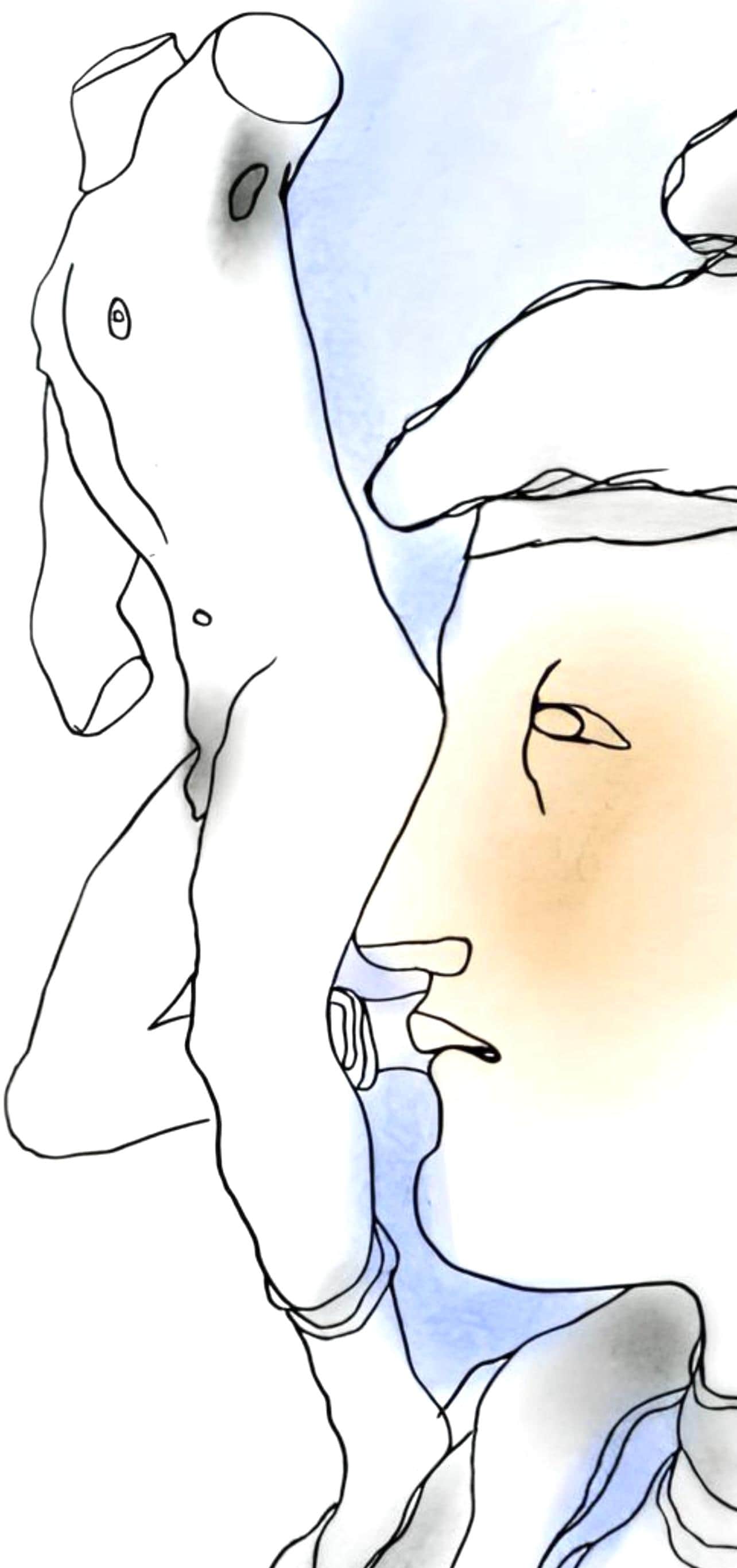 Jean Cocteau, Composition, Le Livre Blanc, Limited Edition Lithograph