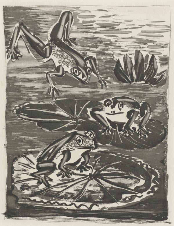 Pablo Picasso, La Grenouille, Histoire naturelle, Limited Edition Lithograph