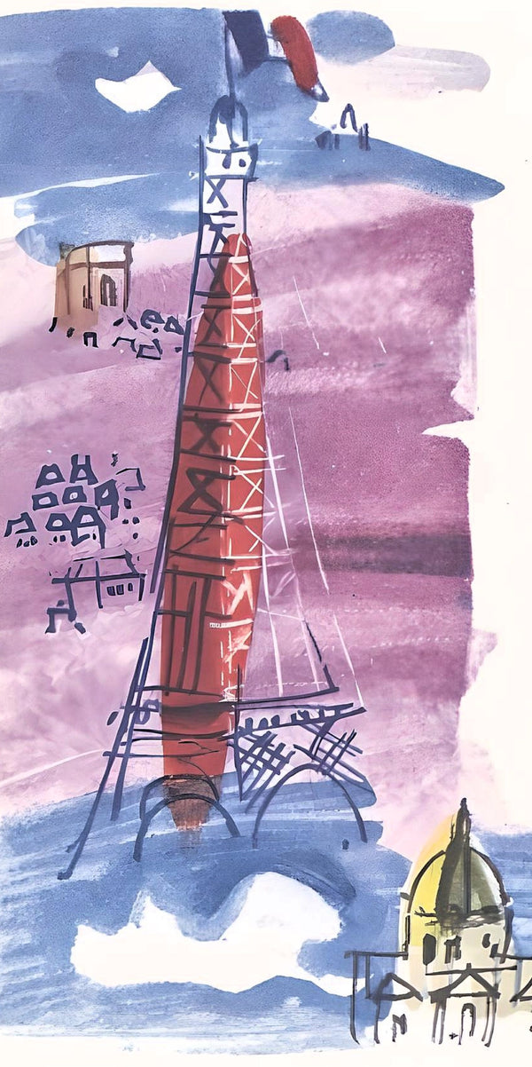 Raoul Dufy, Paris libéré, Vacances forcées