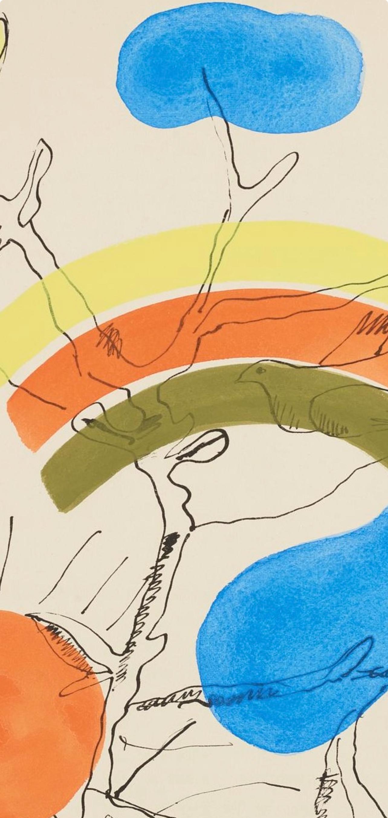 Fernand Léger, Composition (Saphire 24-38), Les Illuminations, Limited Edition Lithograph