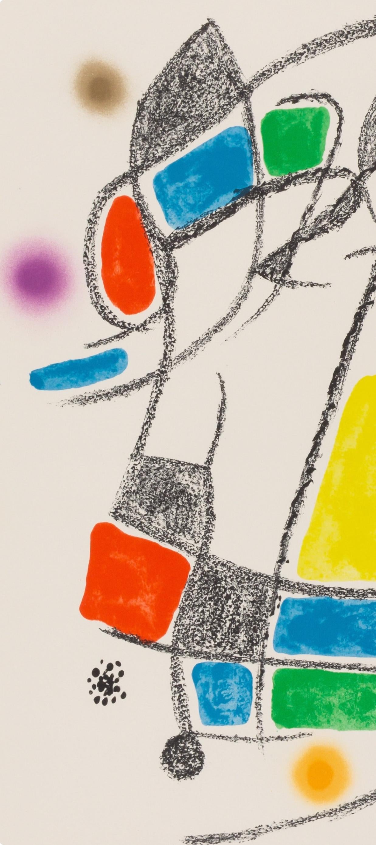 Joan Miró, Composition (Mourlot, 1051-1072), Maravillas con Variaciones acrósticas en el Jardín de Miró, Limited Edition Lithograph