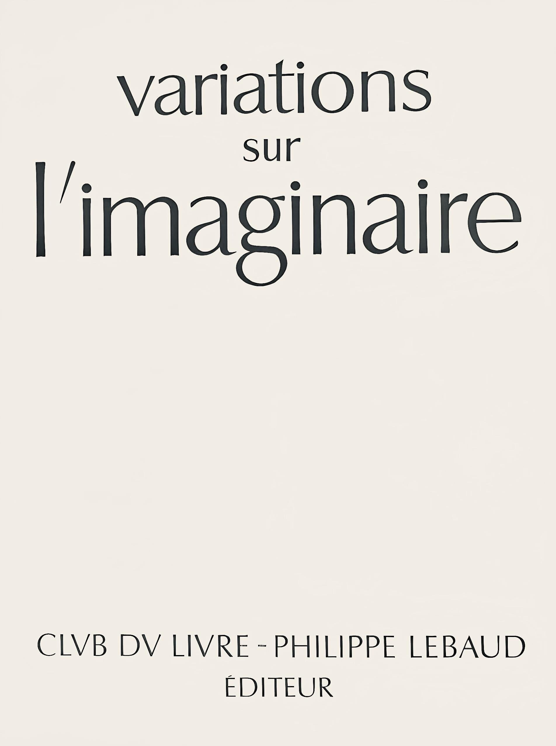 André Masson, Composition, Variations sur l'imaginaire, Limited Edition Lithograph