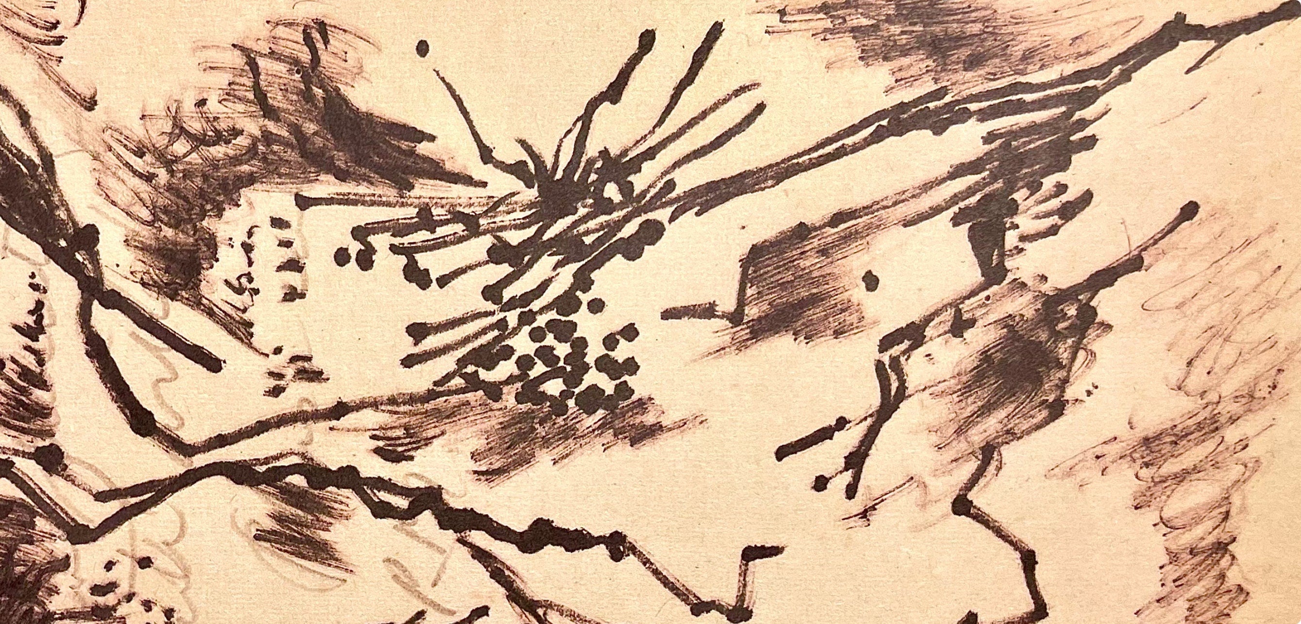 Jackson Pollock, Composition, Jackson Pollock, The Last Sketchbook, Limited Edition Lithograph