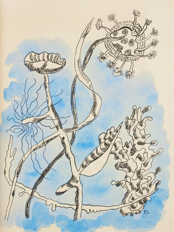 Fernand Léger, Composition (Saphire 24-38), Les Illuminations, Limited Edition Lithograph