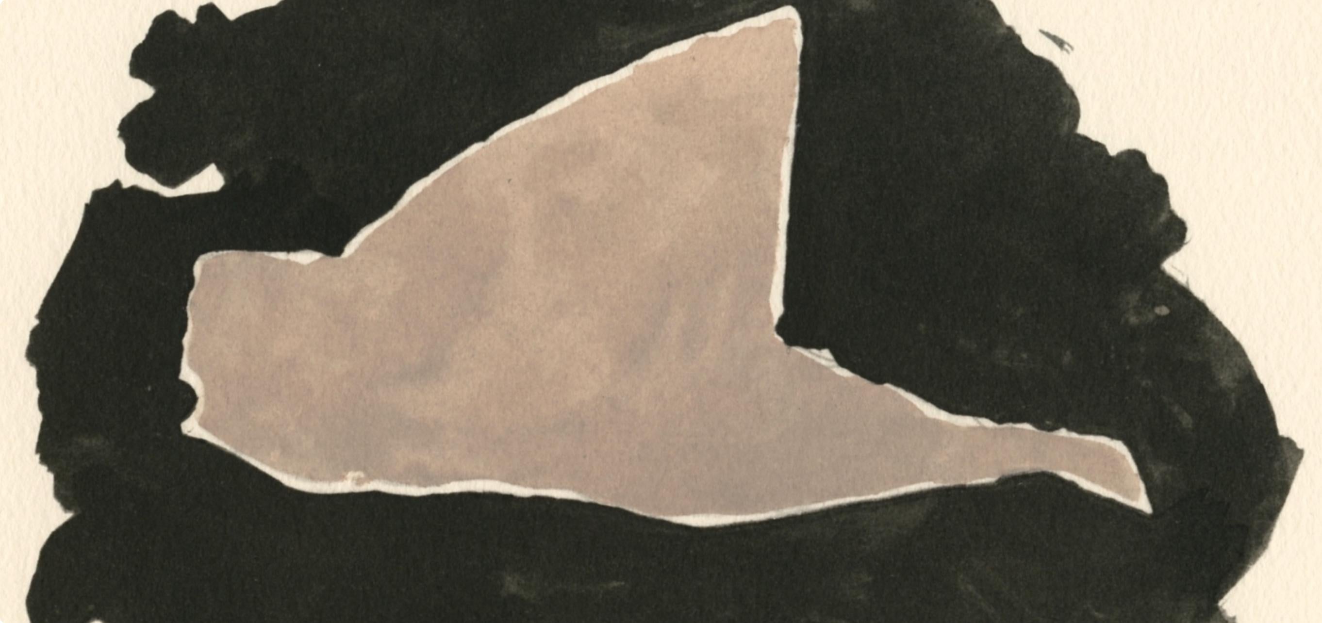 Georges Braque, Le canard, Georges Braque le solitaire, XXe siècle, Limited Edition Lithograph