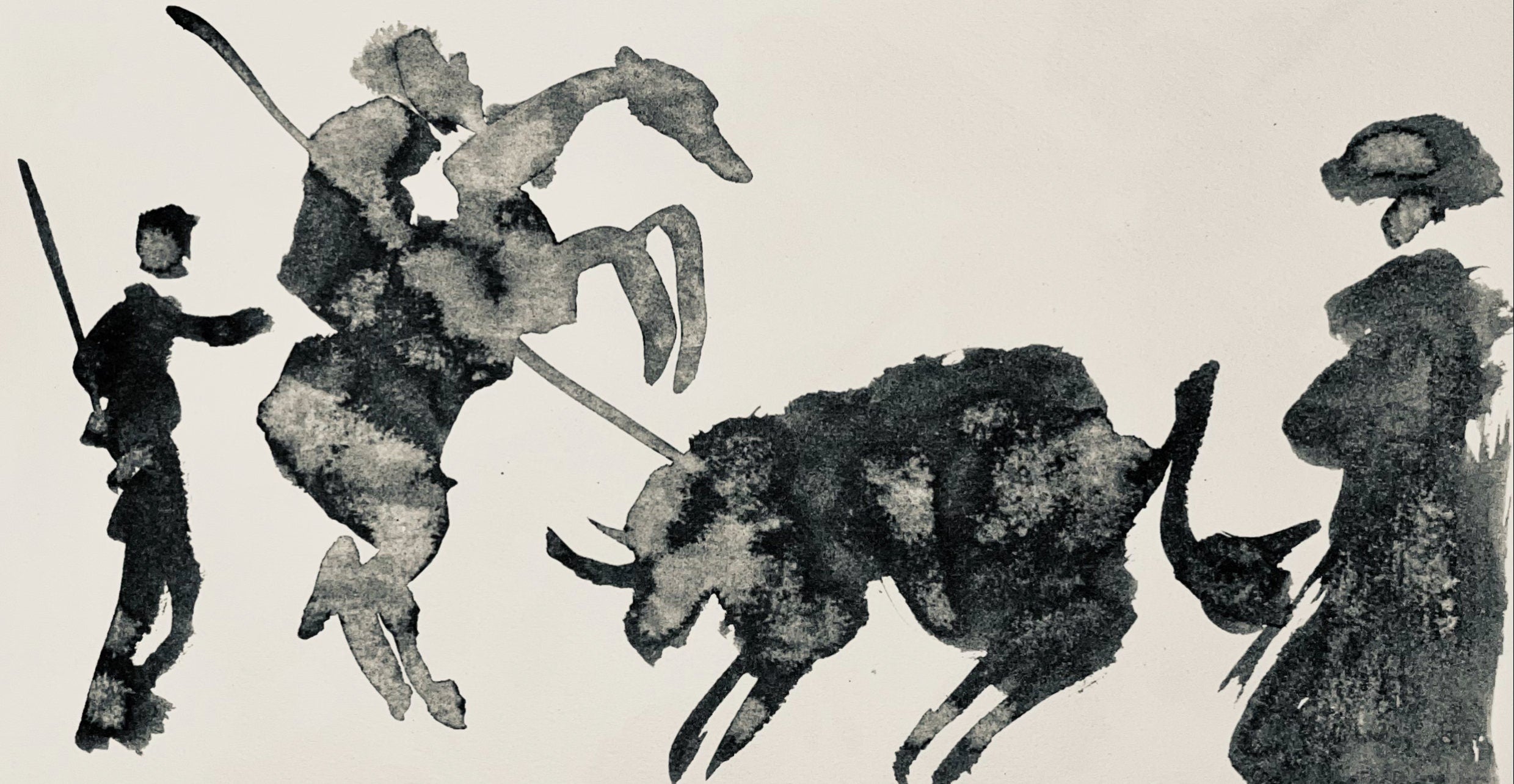 Pablo Picasso, Composition (Bloch 1276; Czwiklitzer 23), Toros y Toreros, Limited Edition Lithograph