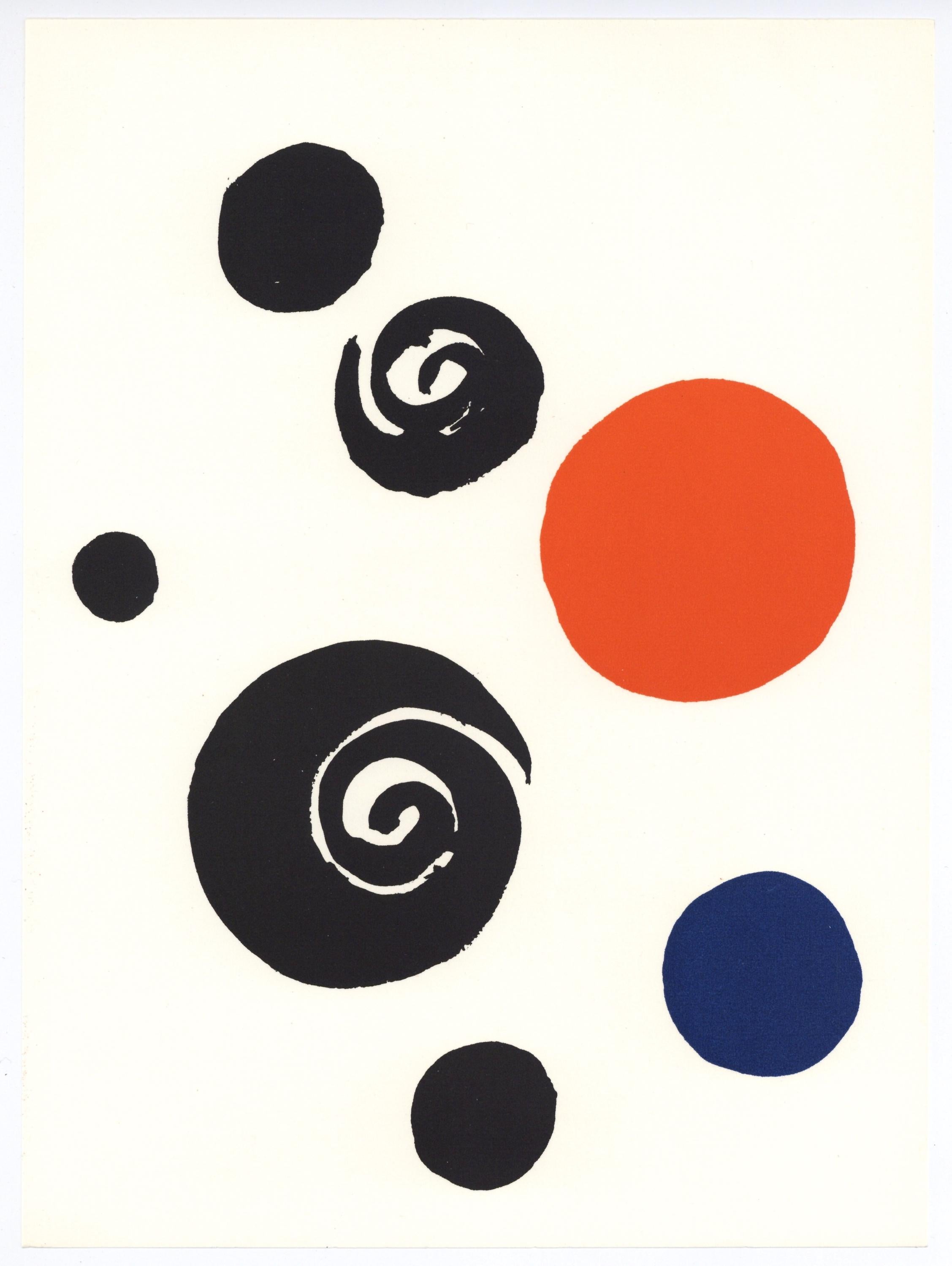 Alexander Calder, Composition, Calder, Musée National d'Art Moderne, Limited Edition Lithograph