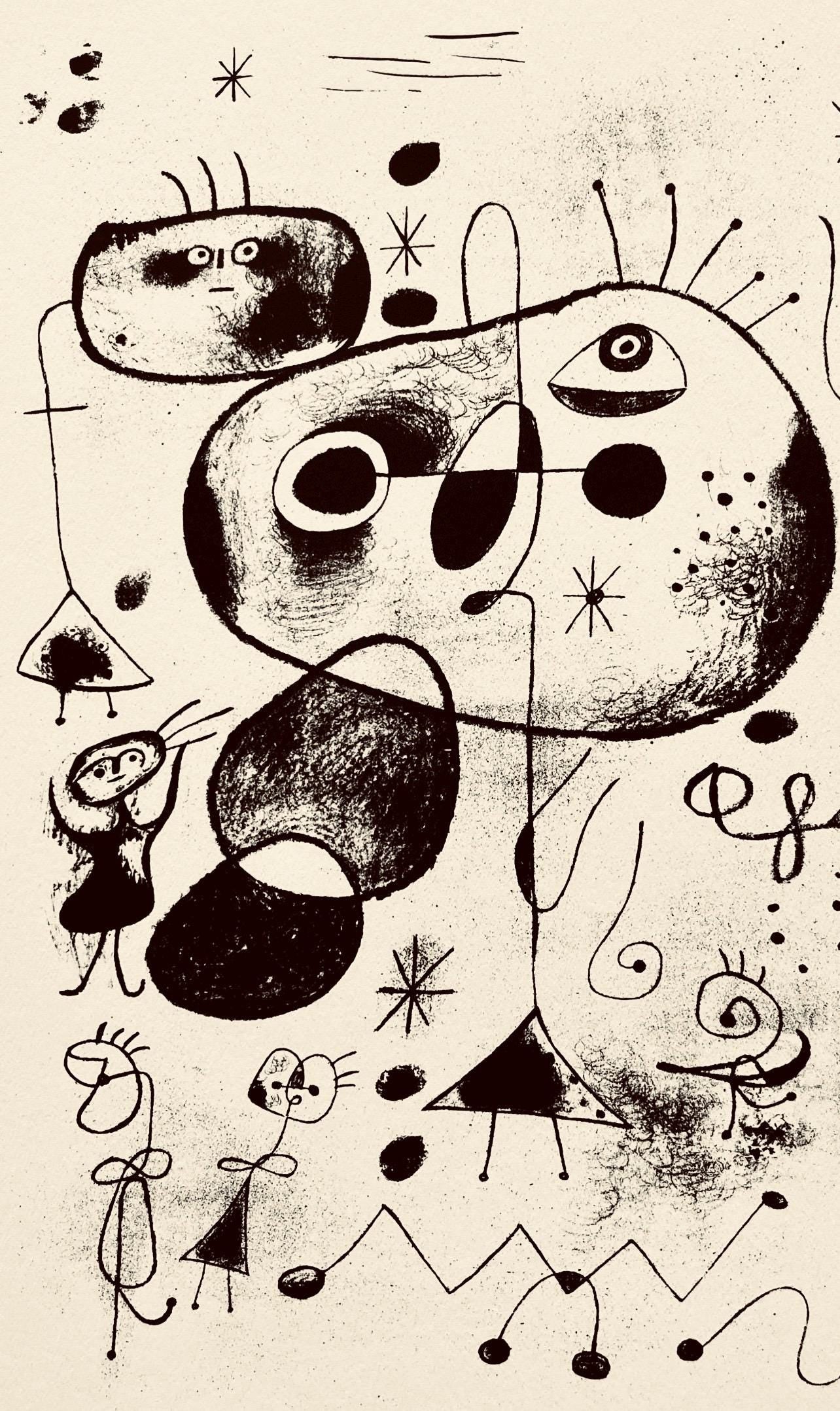 Joan Miró, Composition, The Prints of Joan Miro, Limited Edition Etching