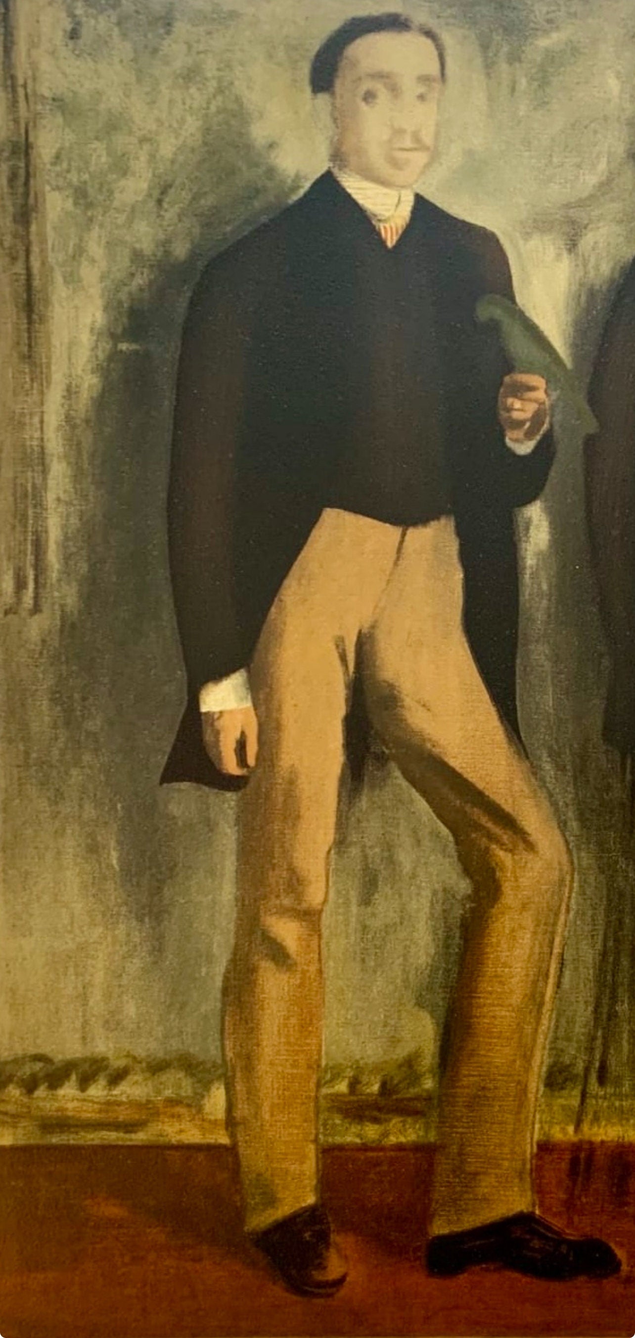 Edgar Degas, Deux hommes en pied, Les Réalistes Lyriques, Collection Pierre Lévy, Limited Edition Lithograph
