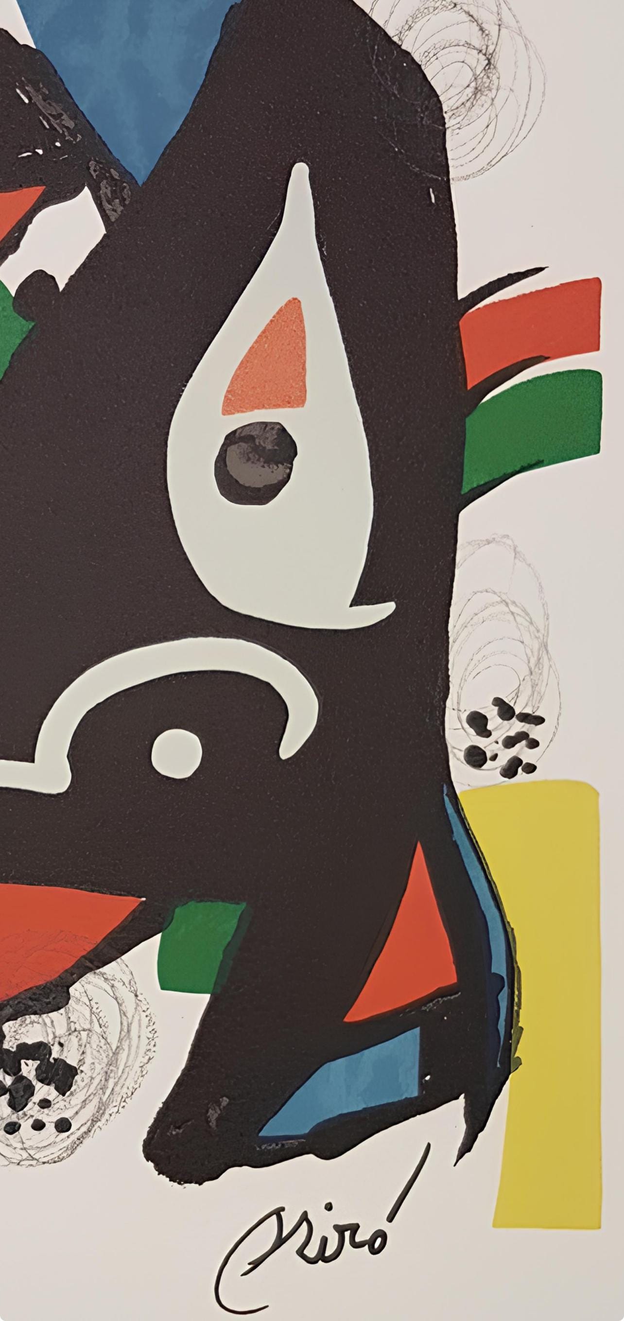Joan Miró, Composition (Mourlot 1212-1225; Cramer 248), La mélodie acide, Limited Edition Lithograph