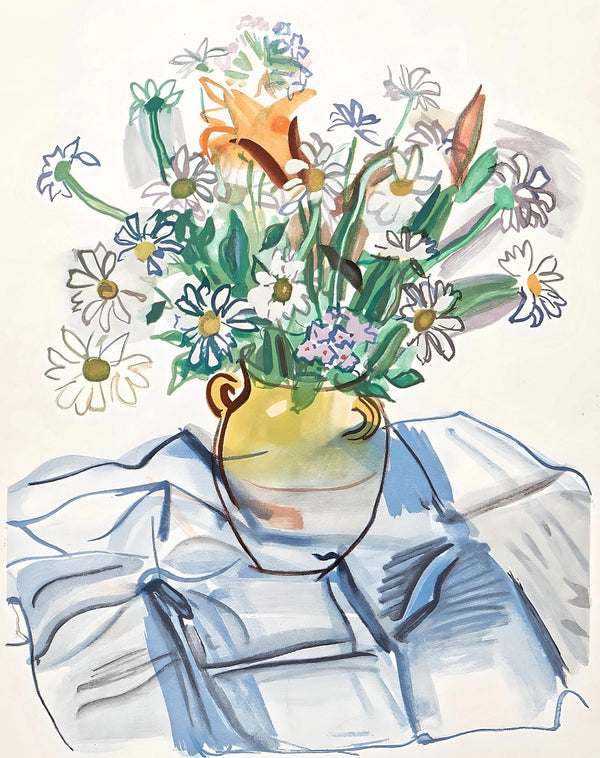 Raoul Dufy, Bouquet, Vacances forcées