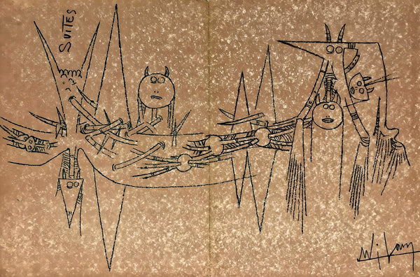 Wifredo Lam 林飛龍, Composition, Suites nº3, Limited Edition Lithograph