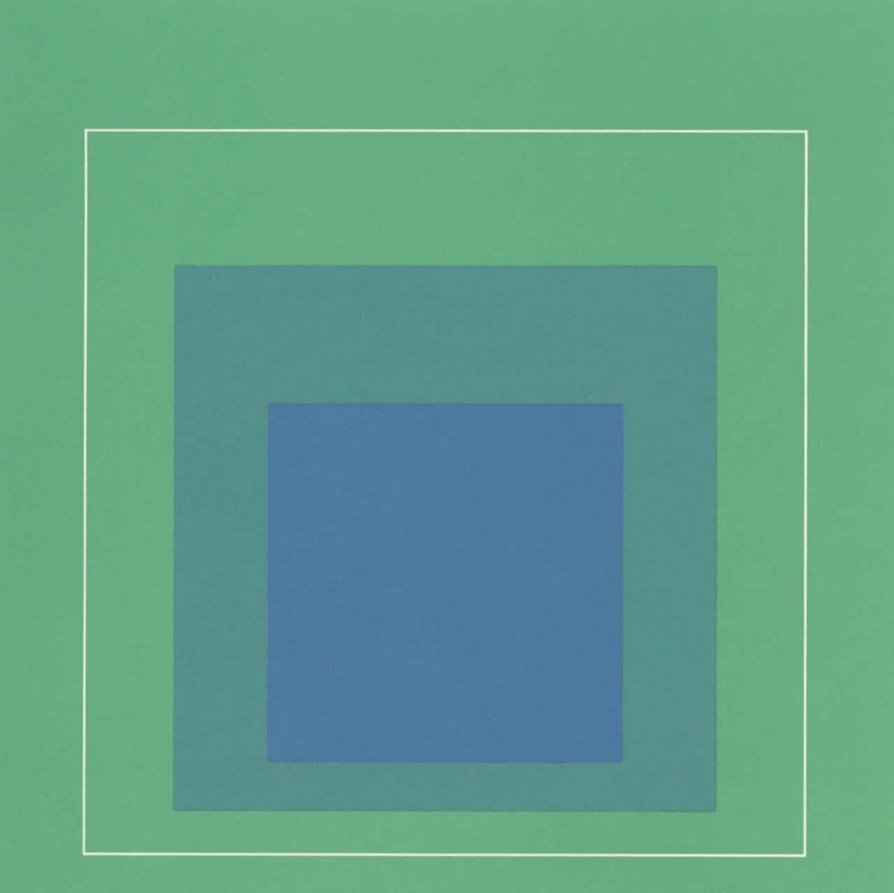 Josef Albers, Homage to the Square, Josef Albers: White Line Squares, Limited Edition Lithograph