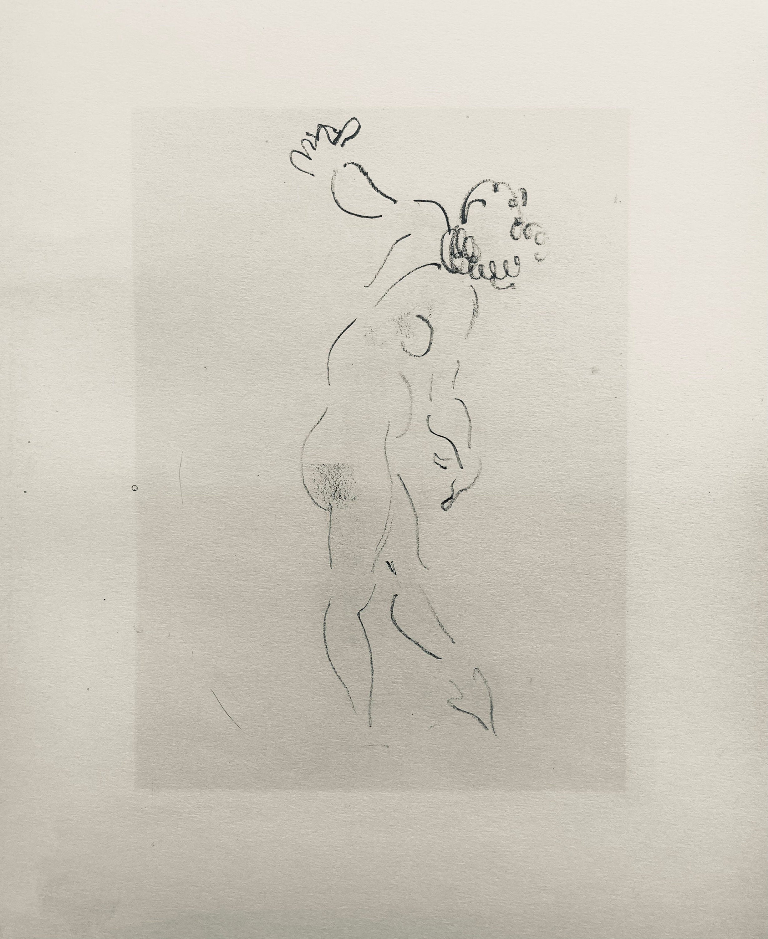 Henri Matisse, Composition (Dutel 3), Dessins de Henri-Matisse, Limited Edition Lithograph