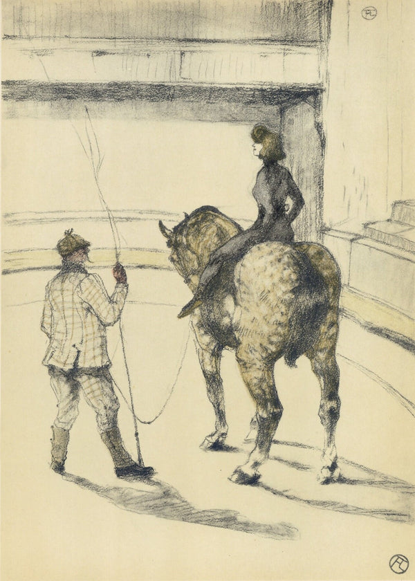 Henri de Toulouse-Lautrec, Ecuyere de haute ecole, The Circus by Toulouse-Lautrec, Limited Edition Lithograph