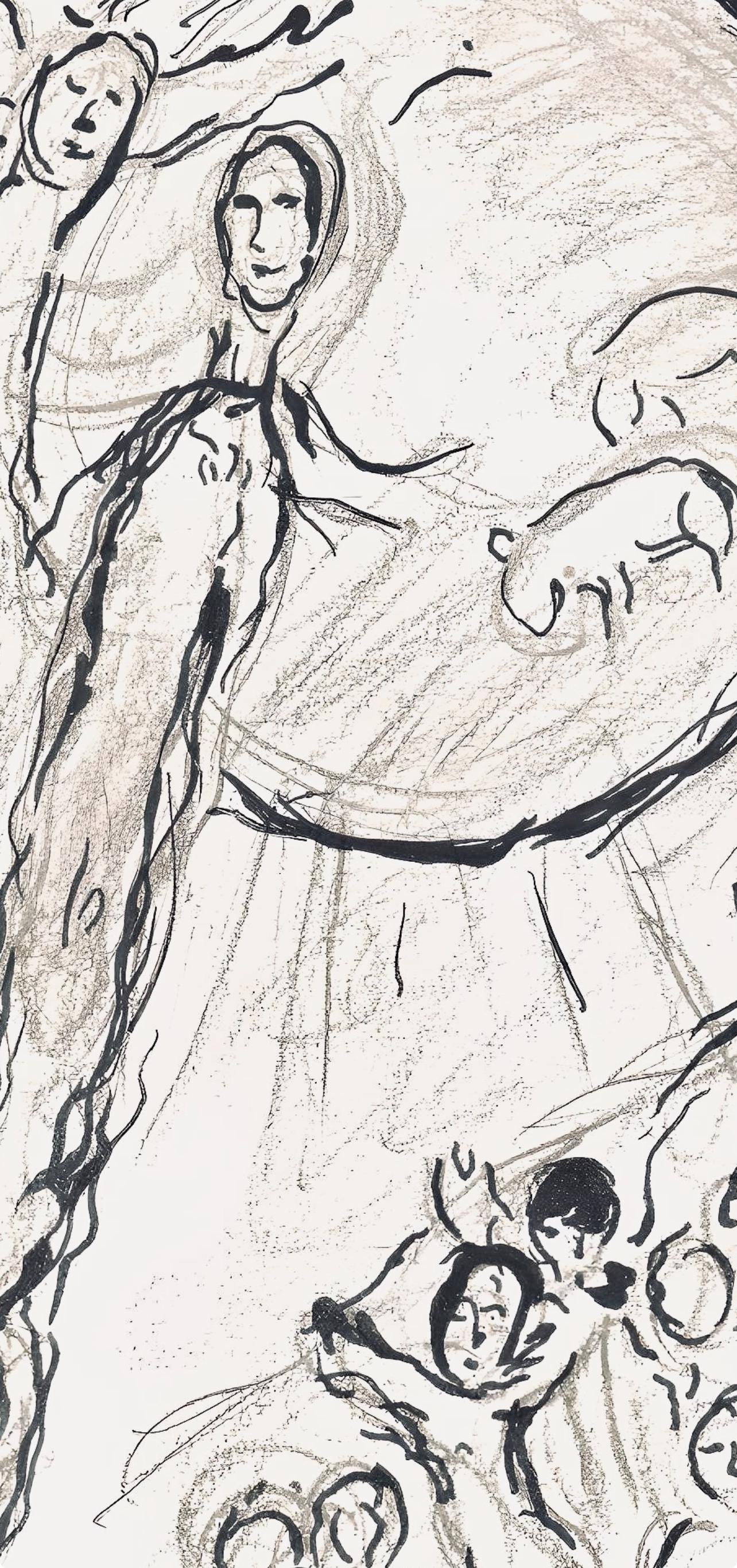 Marc Chagall, Composition (Cramer 61), Le Plafond de l'Opéra de Paris, Limited Edition Lithograph
