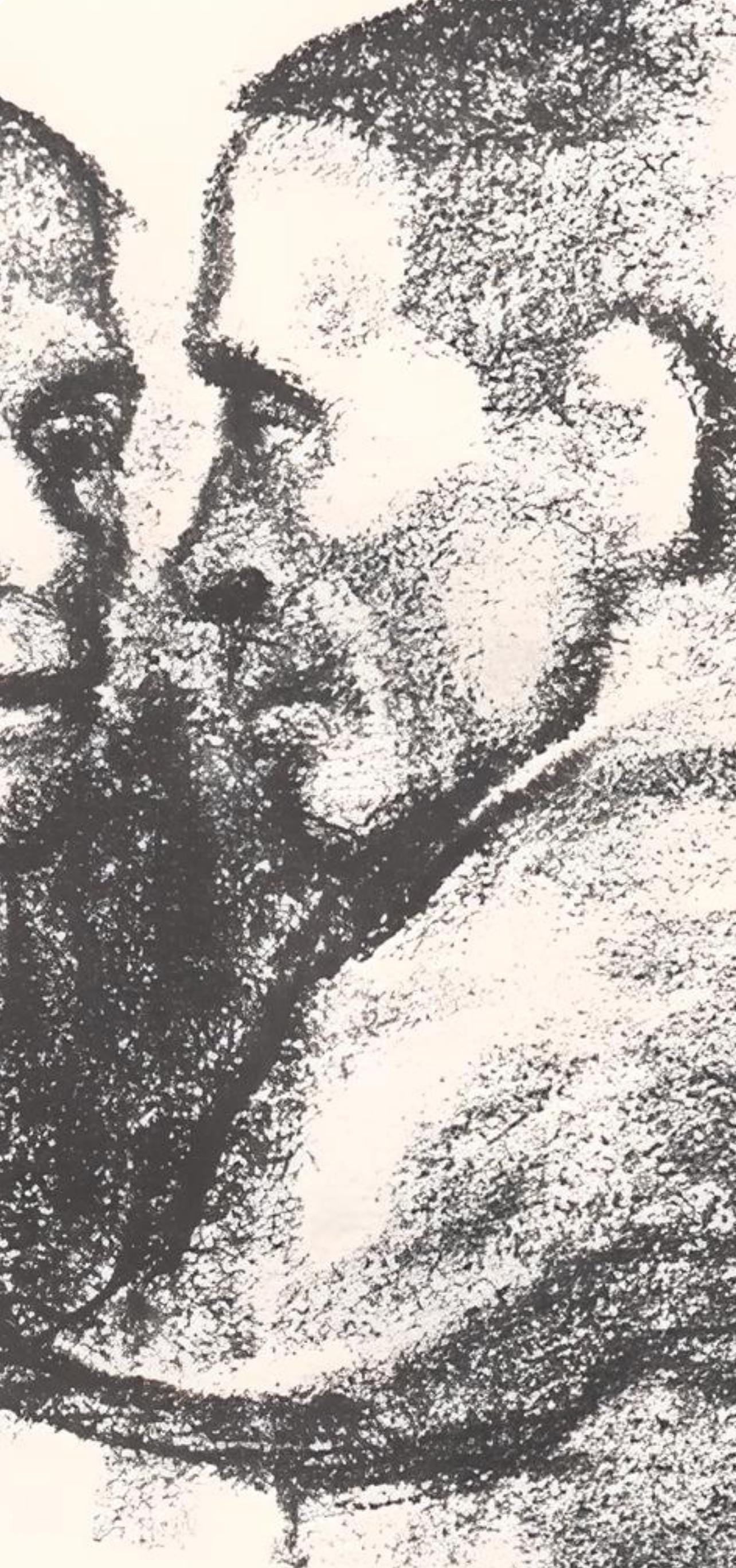 Käthe Kollwitz, Brotherhood (Verbrüderung), Limited Edition Lithograph
