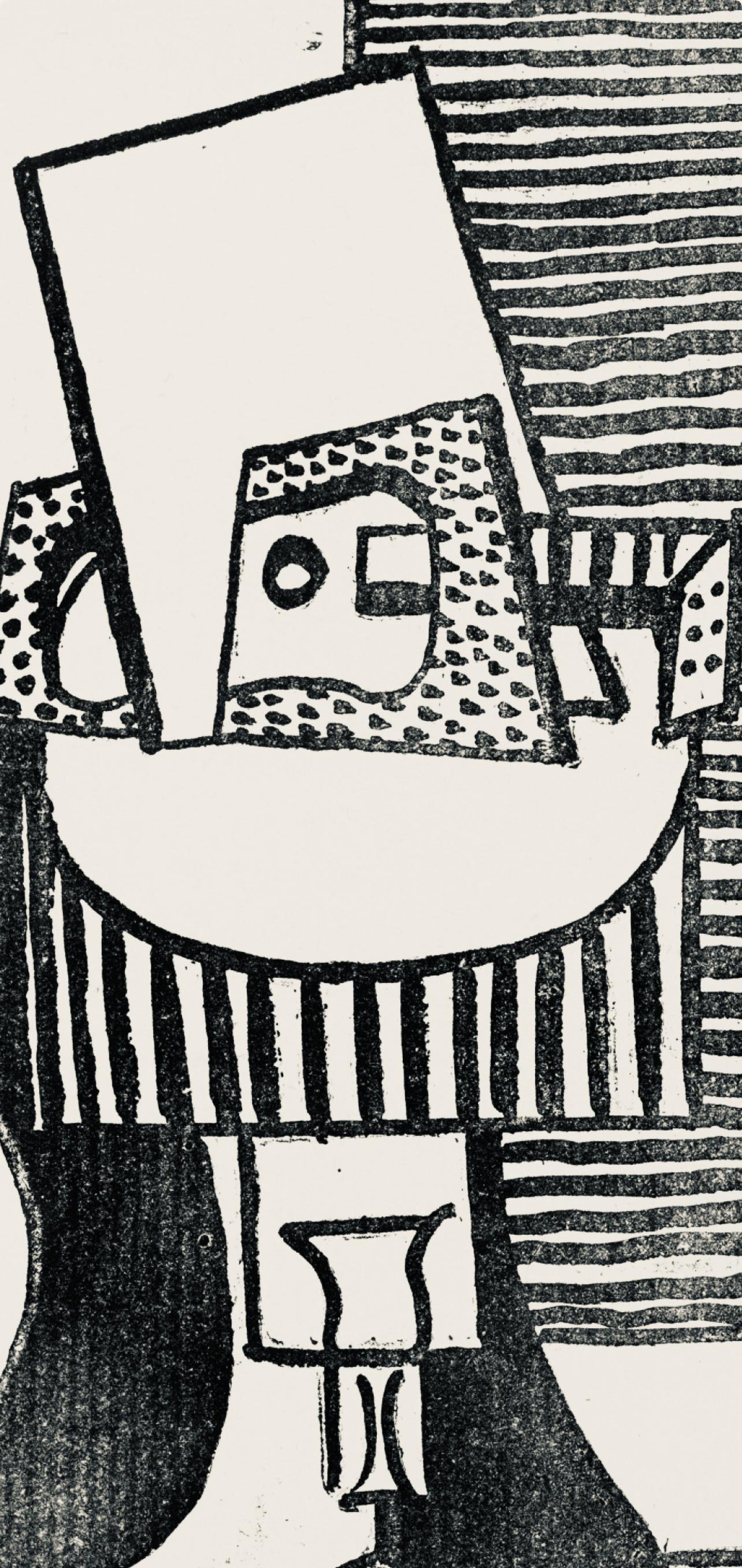 Pablo Picasso, Composition (Horodisch: No. D5; Orozco No. 17), Feu de Joie, Limited Edition Woodcut