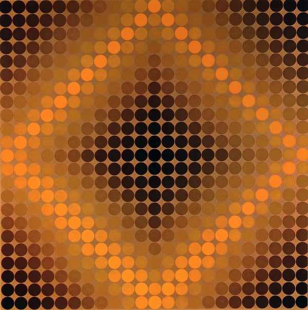 Victor Vasarely, Composition, CTA 102, Limited Edition Héliogravure