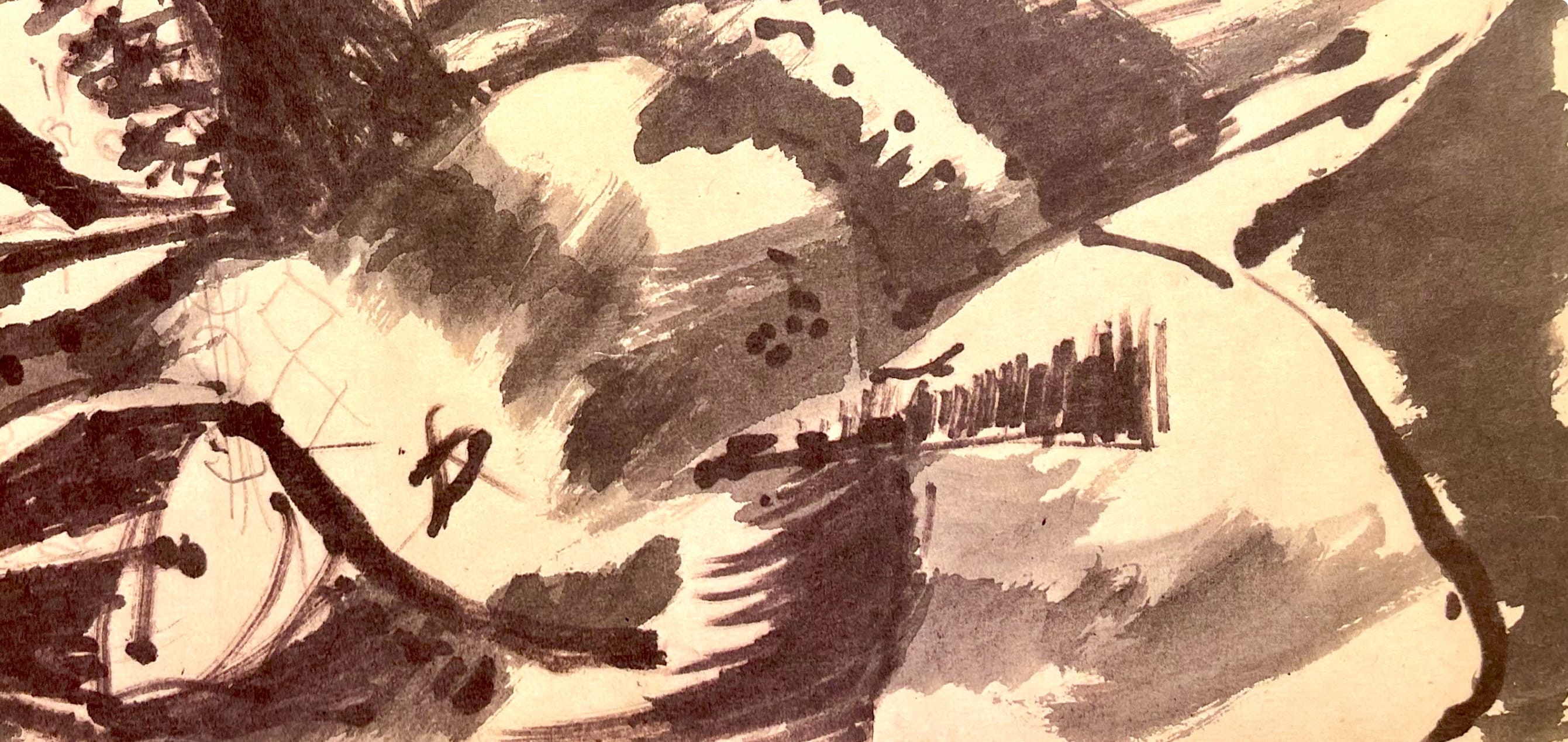 Jackson Pollock, Composition, Jackson Pollock, The Last Sketchbook, Limited Edition Lithograph
