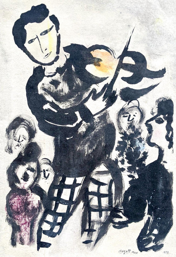 Marc Chagall, Composition, Couleur amour, Limited Edition Lithograph