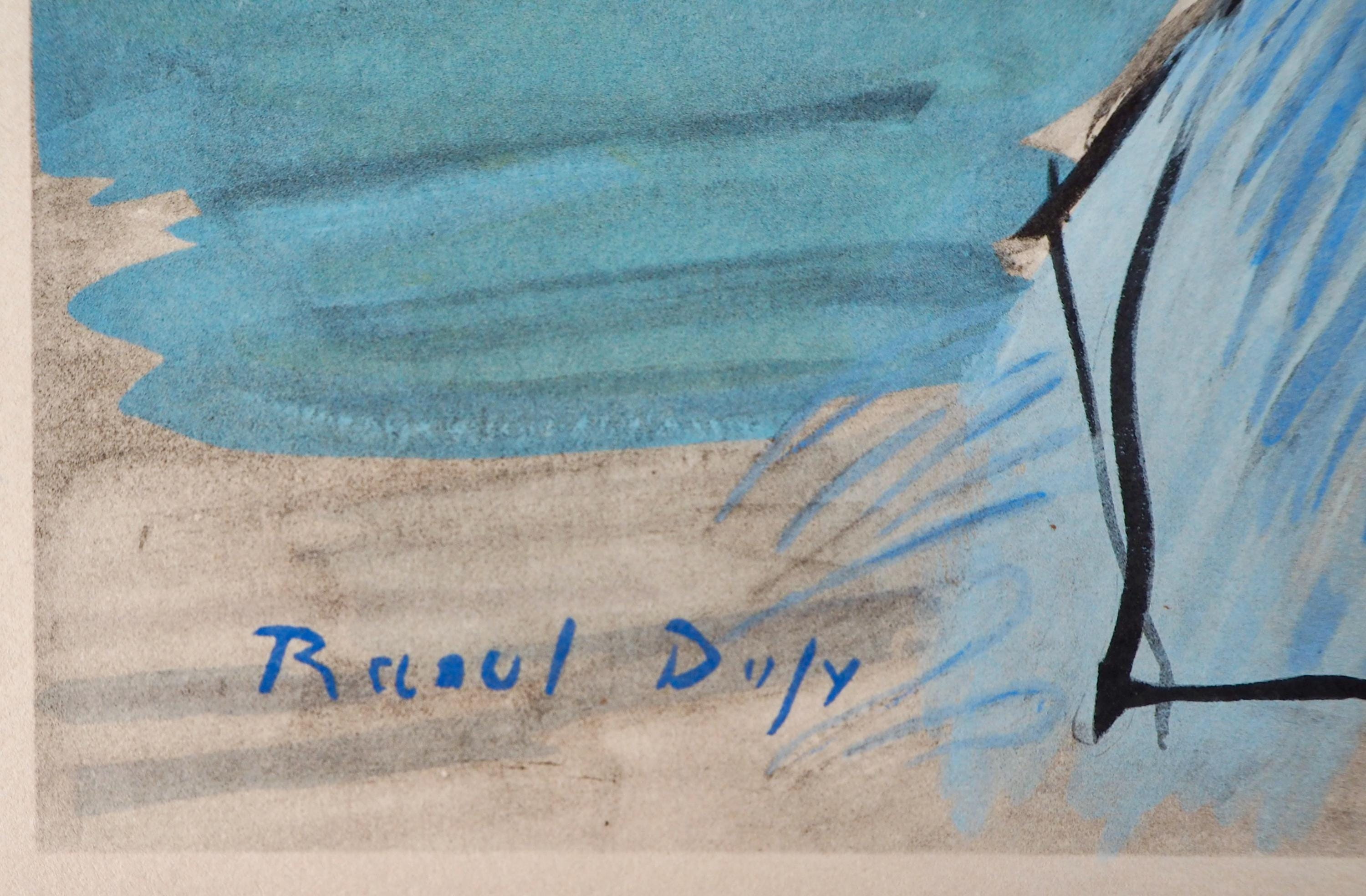 Raoul Dufy, Composition, Eaux-de-vie, Esprit de la fleur et du fruit, Limited Edition Lithograph
