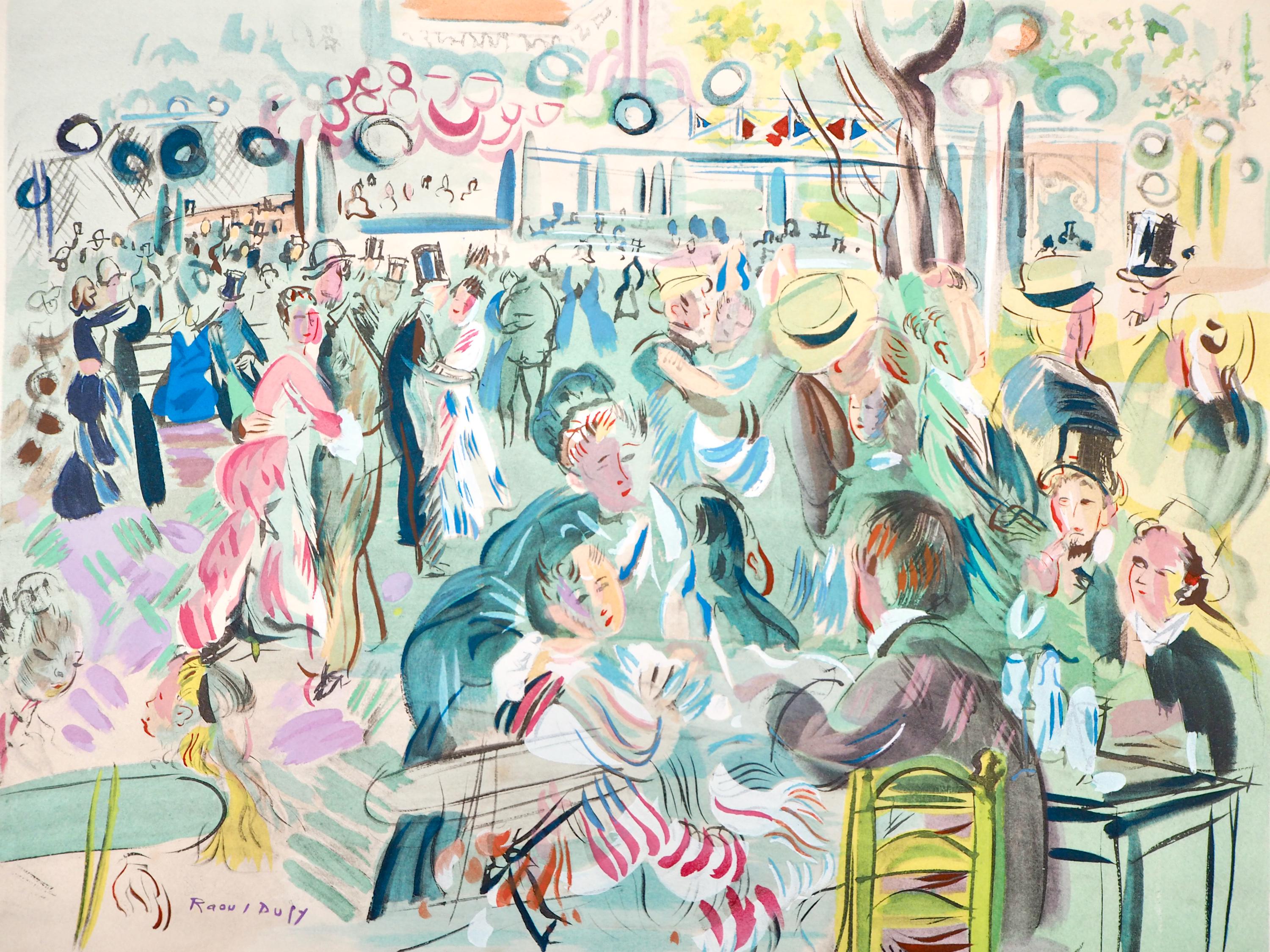 Raoul Dufy, Composition, Eaux-de-vie, Esprit de la fleur et du fruit, Limited Edition Lithograph