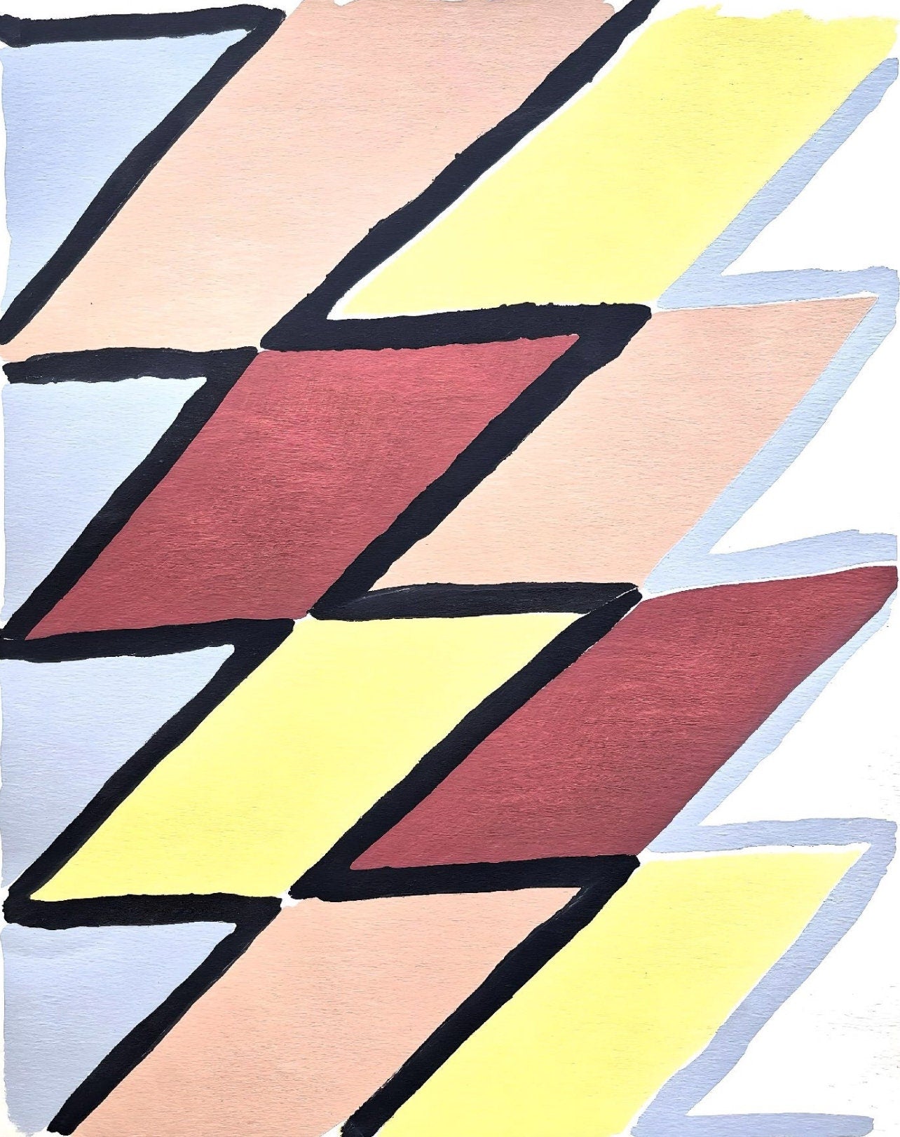Sonia Delaunay, Planche No. 22, Compositions, couleurs, idées: Sonia Delaunay, Limited Edition Lithograph