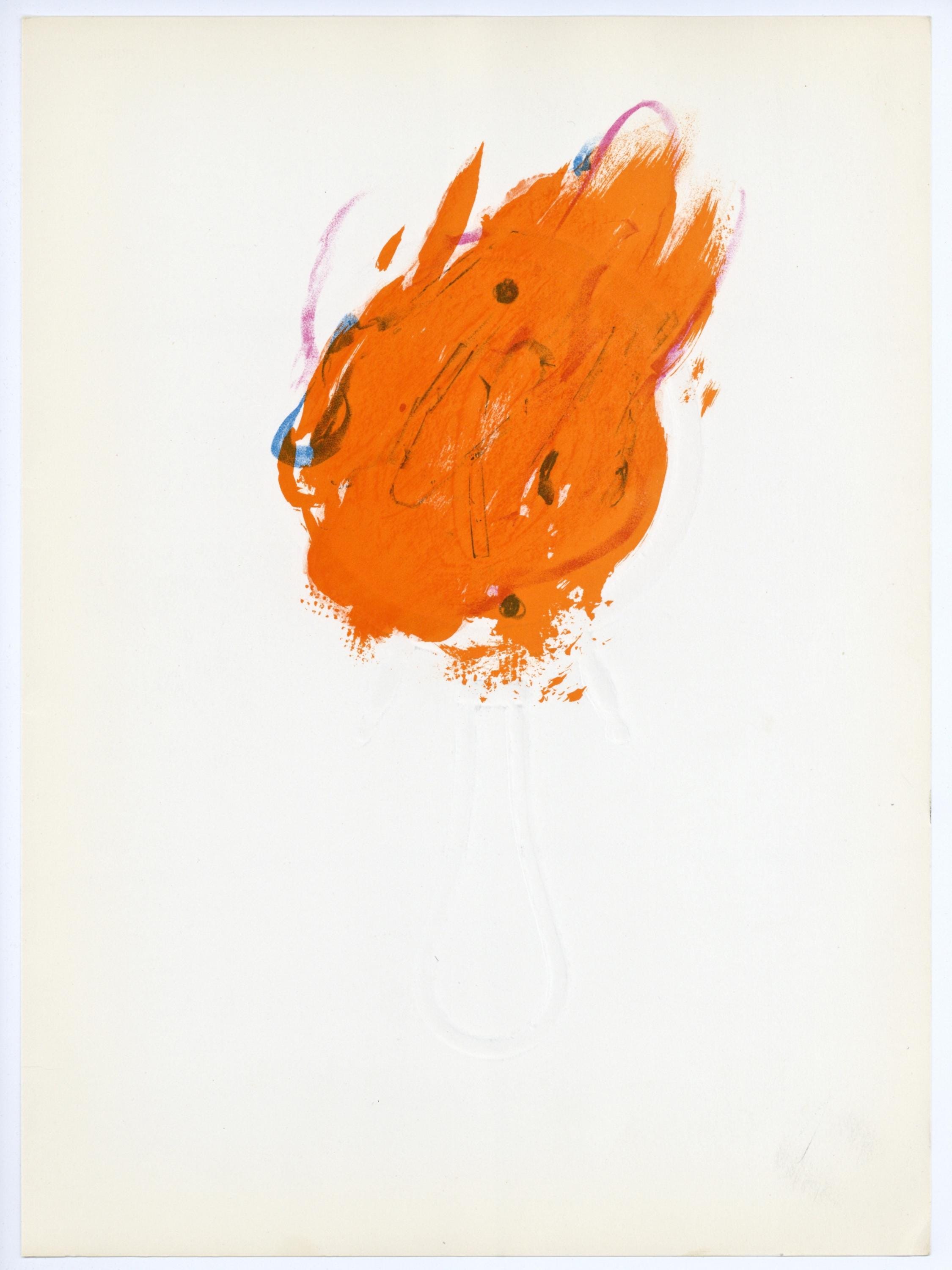 Antoni Tàpies, Composition, Derrière le miroir, Limited Edition Lithograph