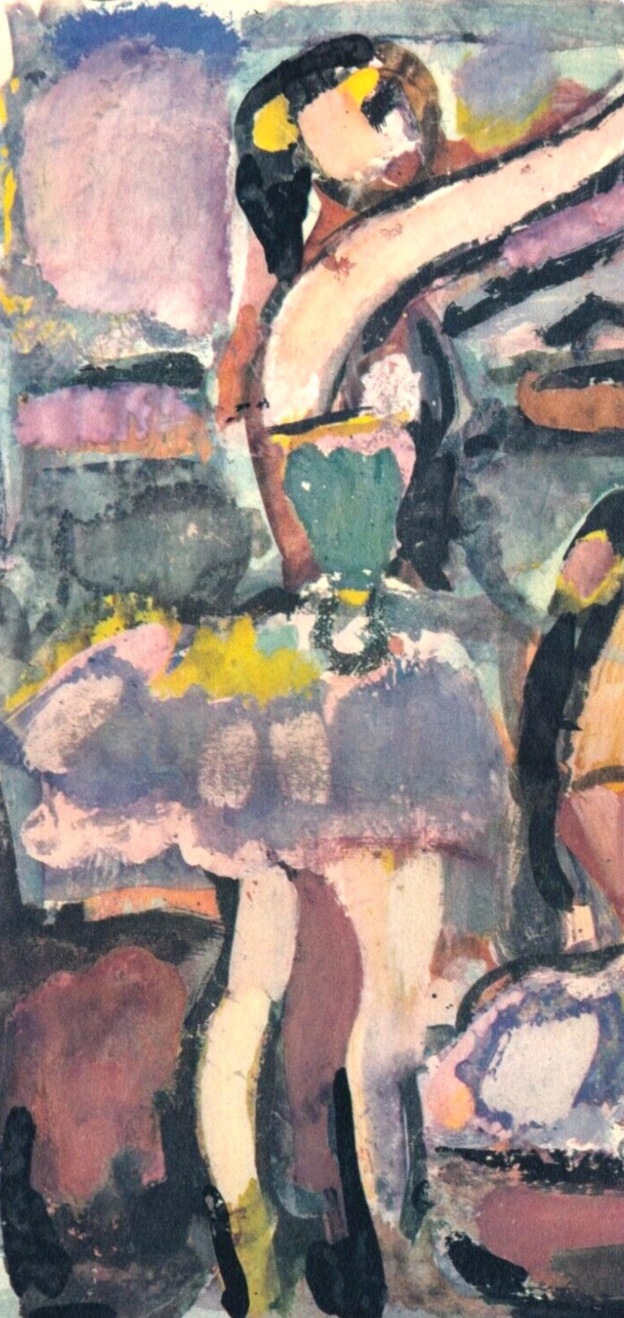 Georges Rouault, Composition, Divertissement, Limited Edition Lithograph