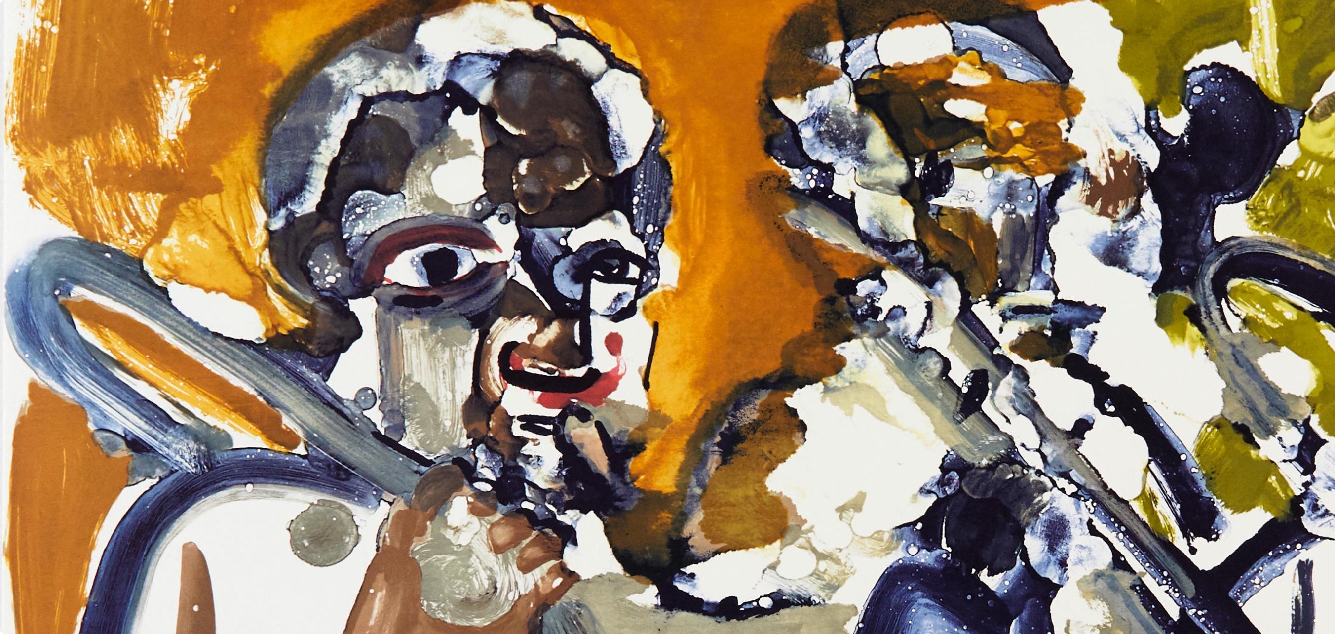 Romare Bearden, Brass Section (Gelburd/Rosenberg 70-77), Jazz Series, Limited Edition Lithograph