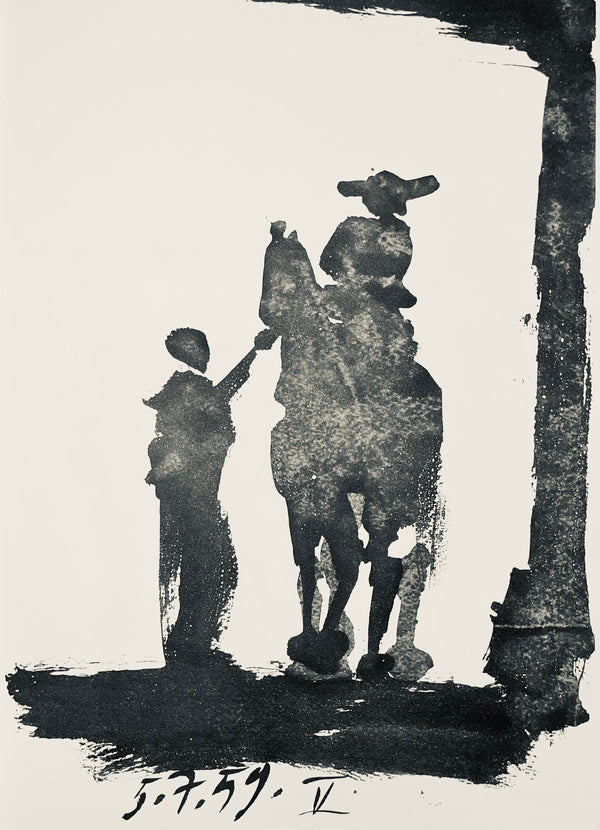 Pablo Picasso, Composition (Bloch 1276; Czwiklitzer 23), Toros y Toreros, Limited Edition Lithograph