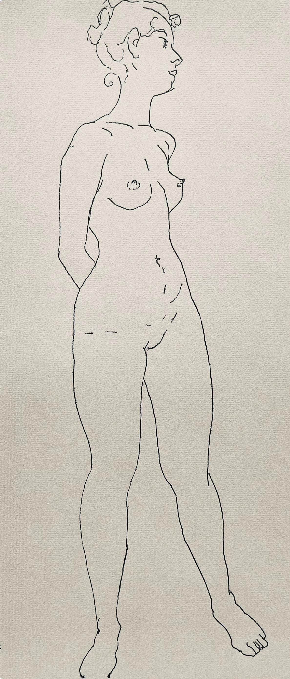 Henry Strater, Composition, 24 Drawings by Henry Strater, Limited Edition Lithograph