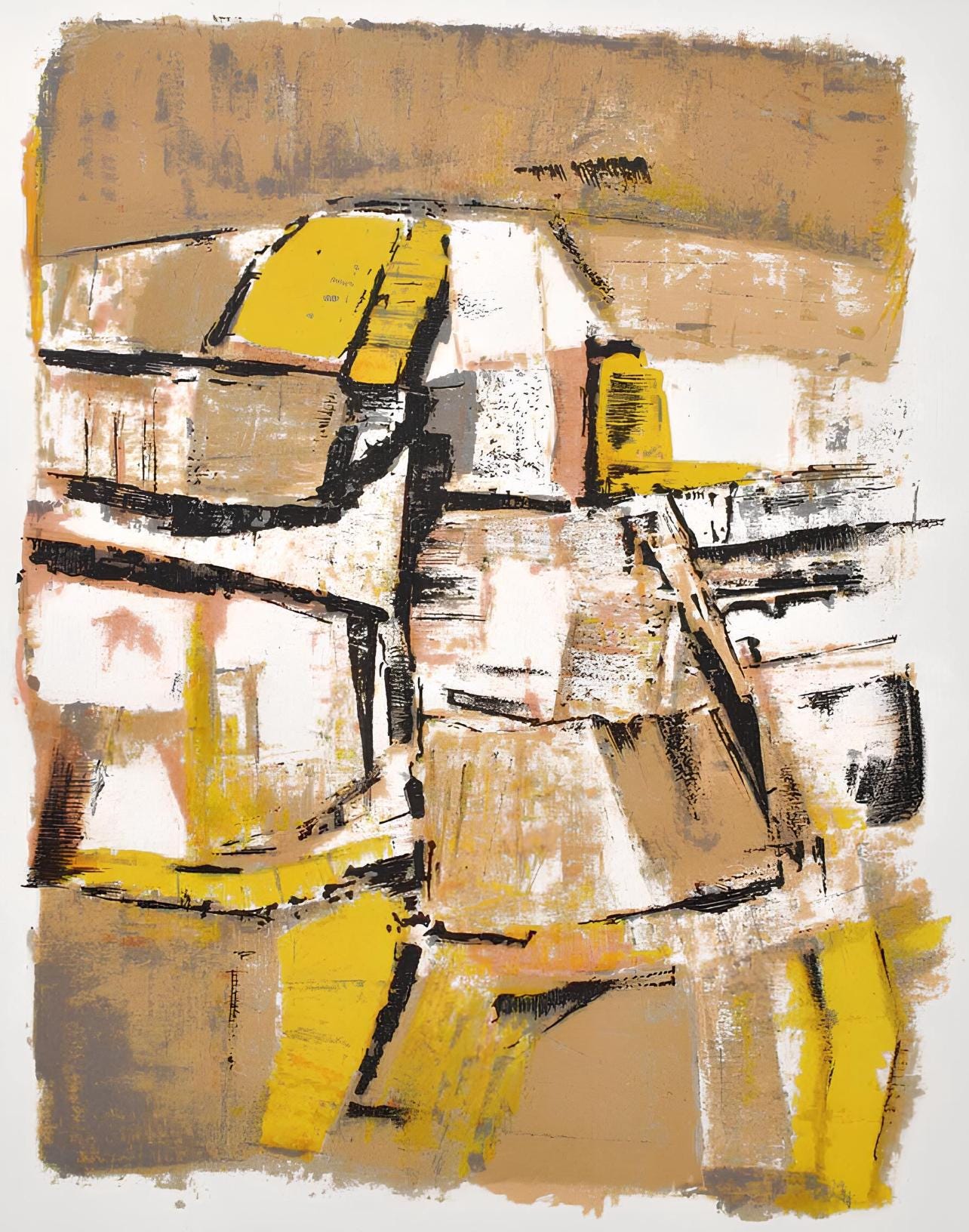 Orlando Pelayo, Composition, Œuvres complètes d'Albert Camus, Limited Edition Lithograph
