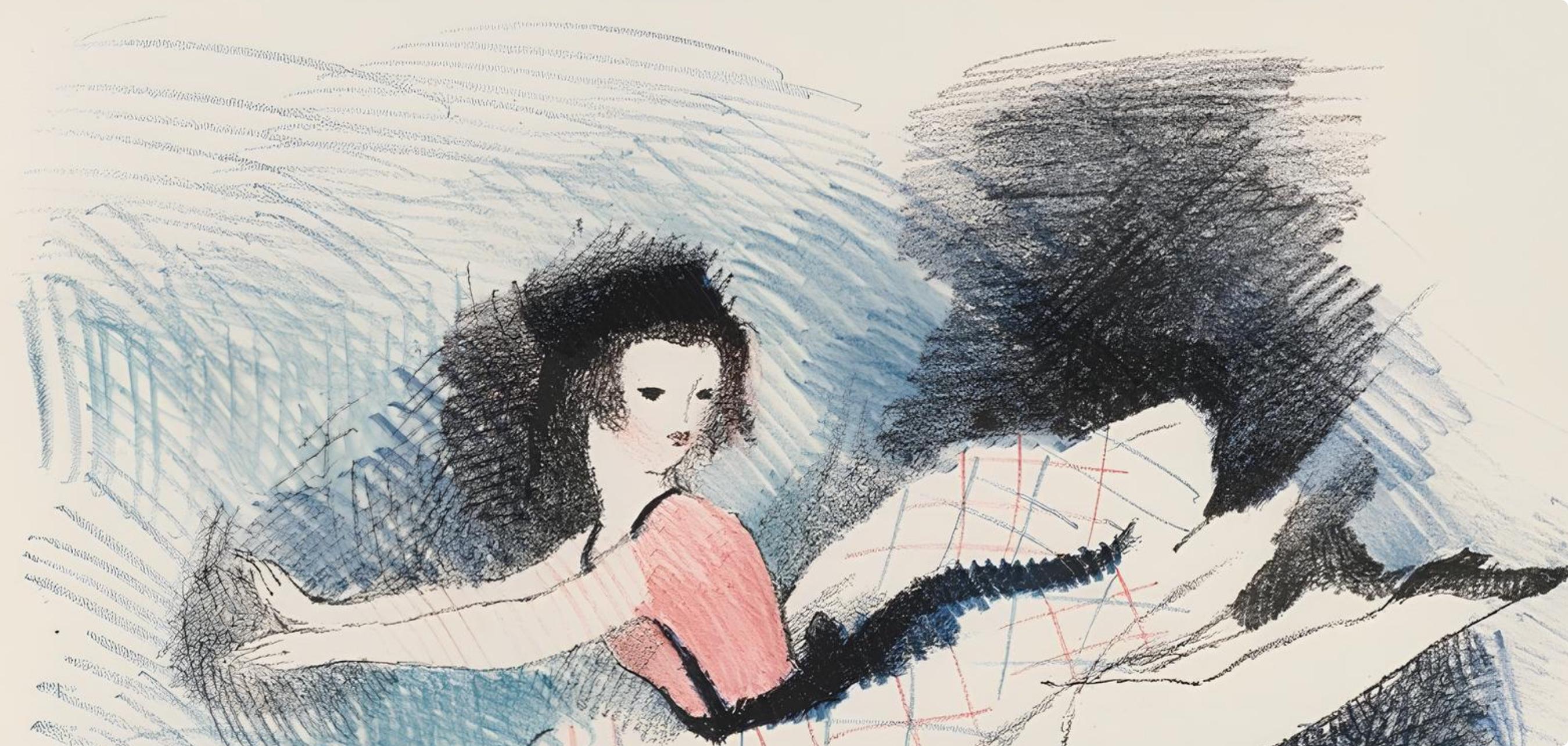 Marie Laurencin, Composition, Alice's Adventures in Wonderland, Limited Edition Lithograph