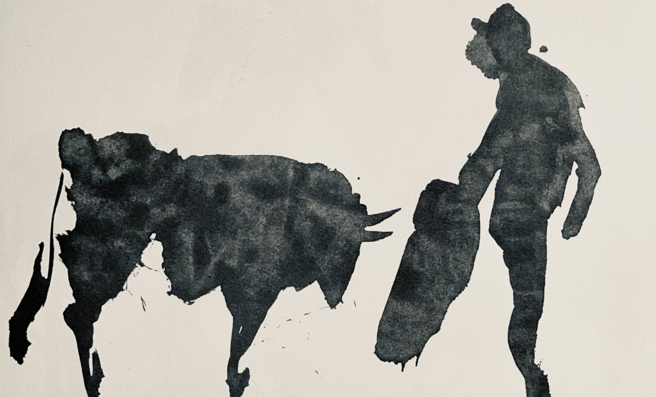 Pablo Picasso, Composition (Bloch 1276; Czwiklitzer 23), Toros y Toreros, Limited Edition Lithograph