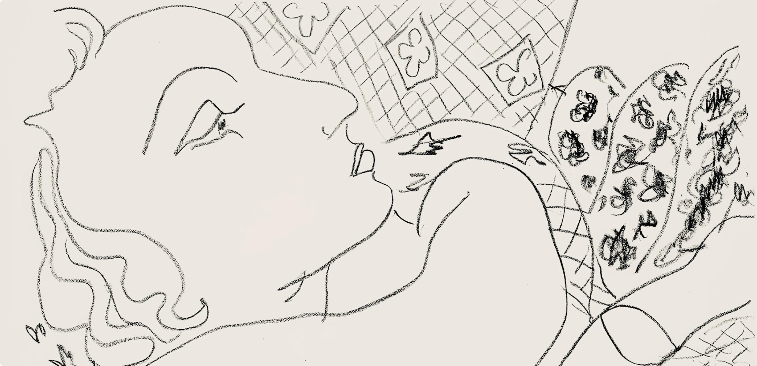 Henri Matisse, Série Z, var. 2 (Duthuit 9), Henri Matisse, Dessins, Thèmes et variations, Limited Edition Lithograph
