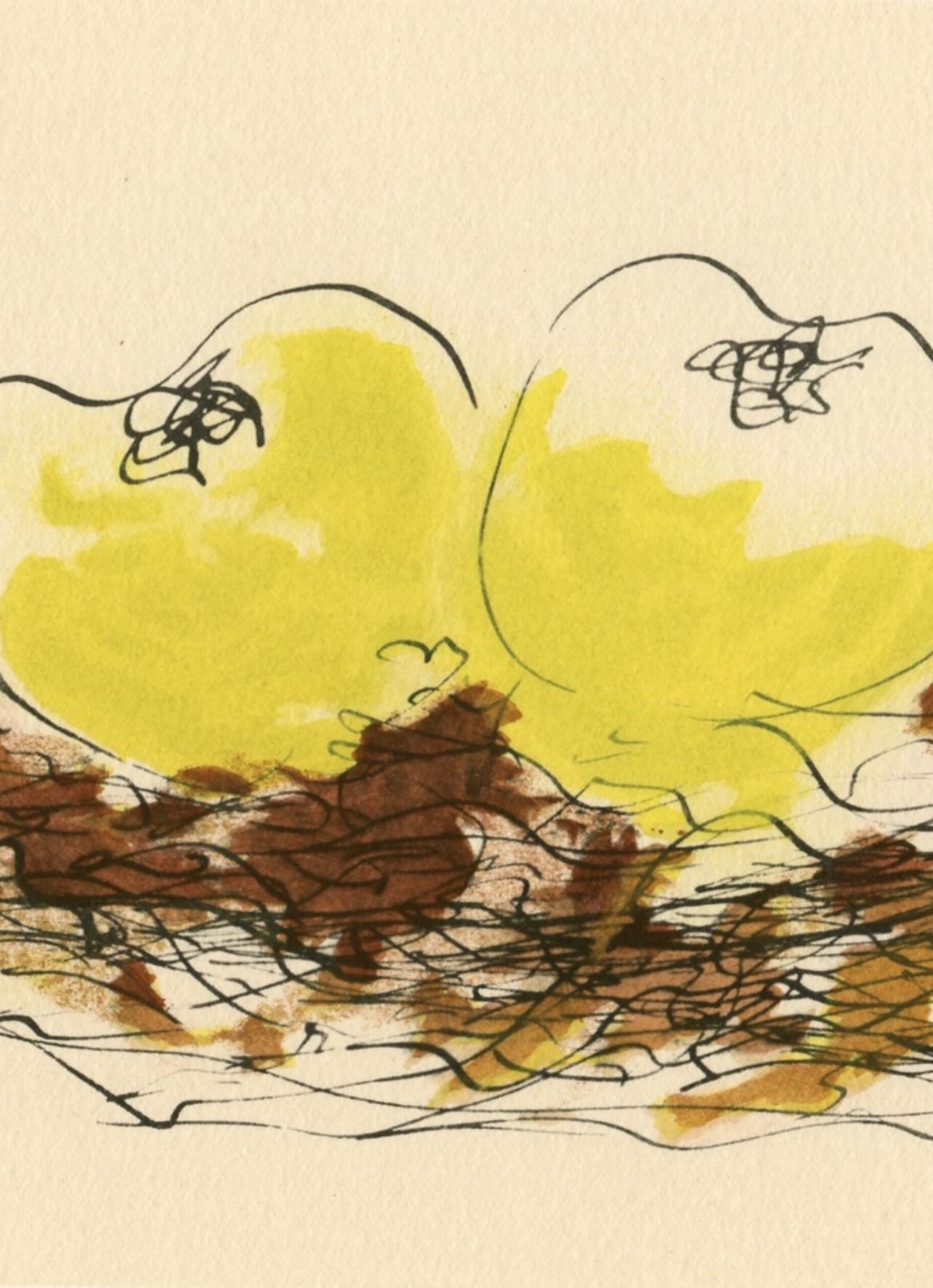 Georges Braque, Pommes, Georges Braque le solitaire, XXe siècle, Limited Edition Lithograph