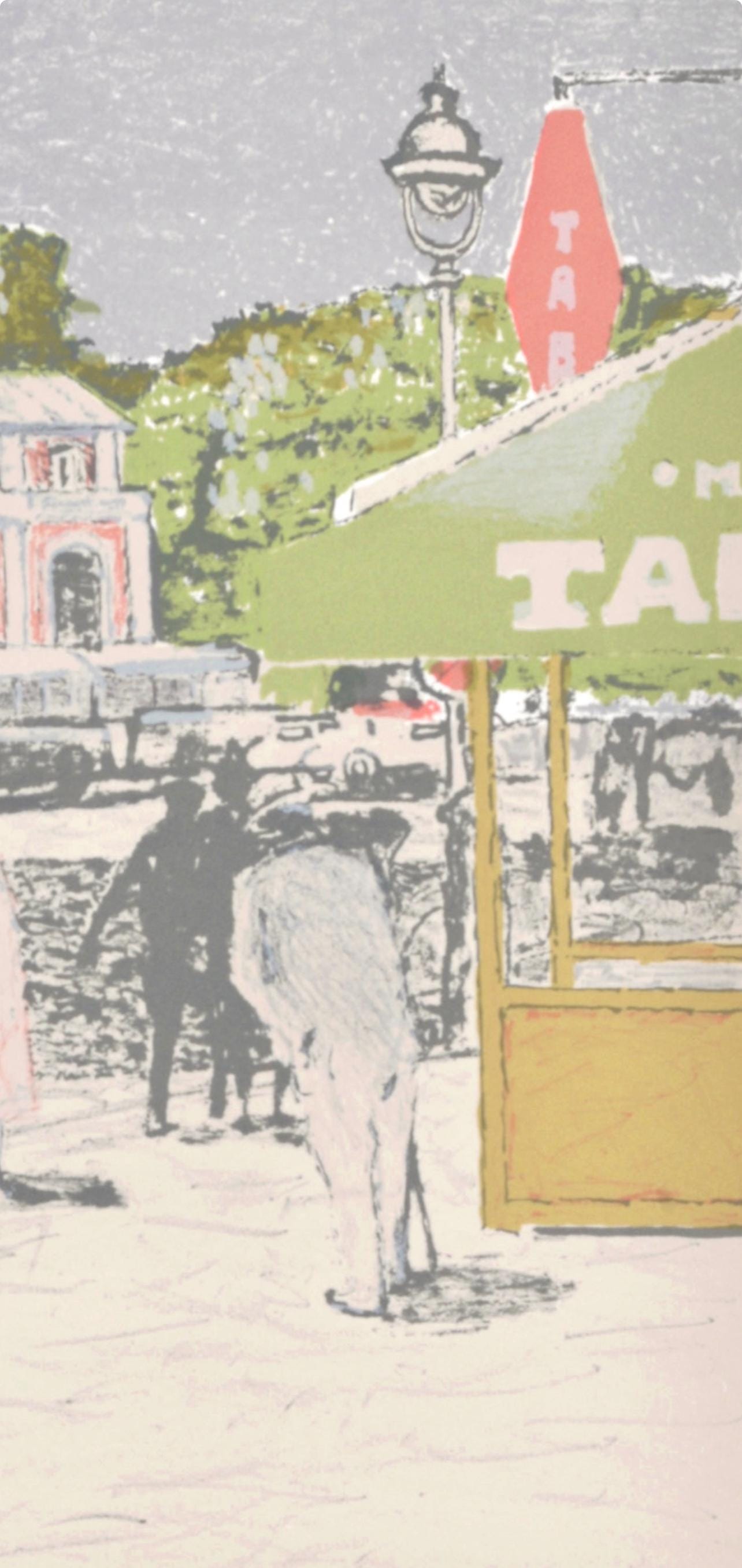 Maurice Brianchon, Flâneries, Regards sur Paris, Limited Edition Lithograph