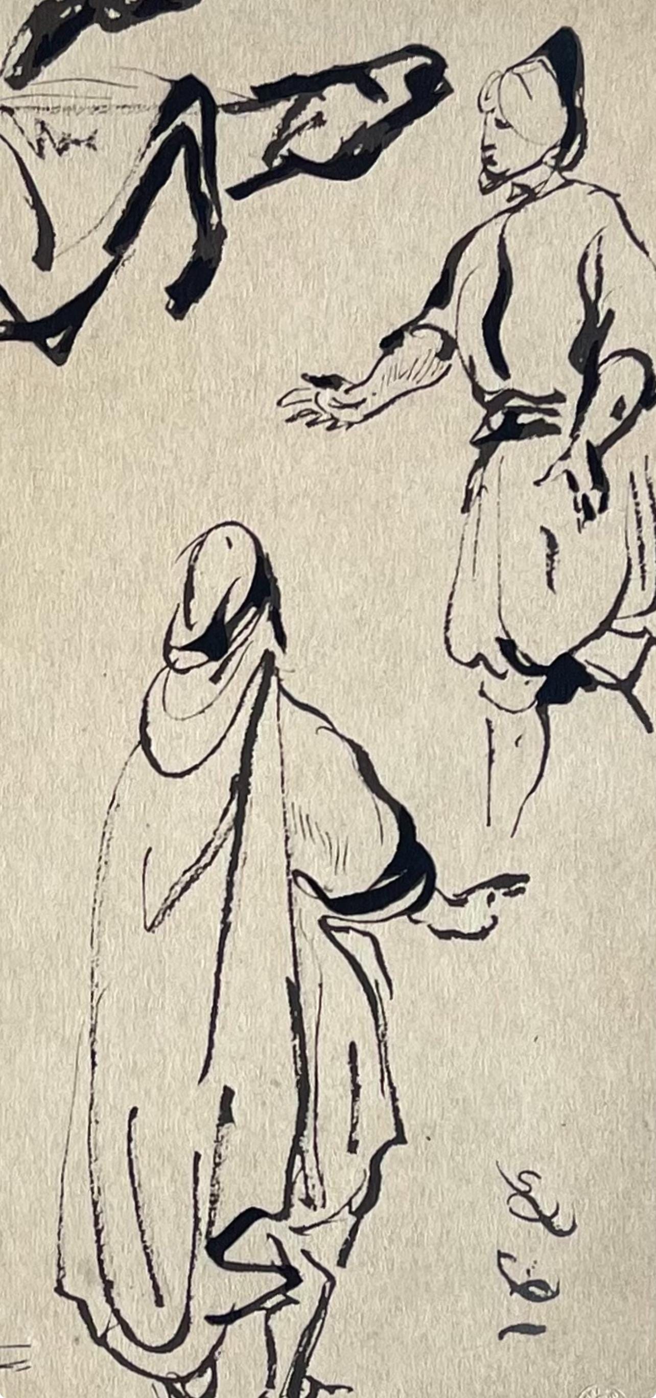 Eugène Delacroix, Composition, Trente et un Dessins et Aquarelles du Maroc, Limited Edition Lithograph