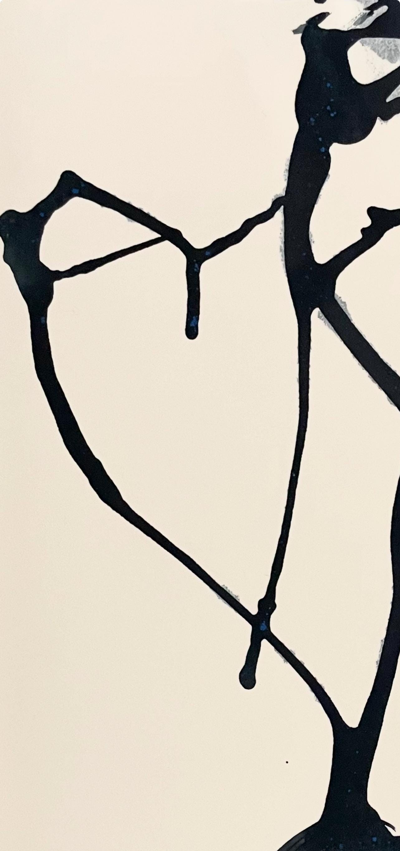 Dale Chihuly, Composition, Ikebana Series, Original Painting