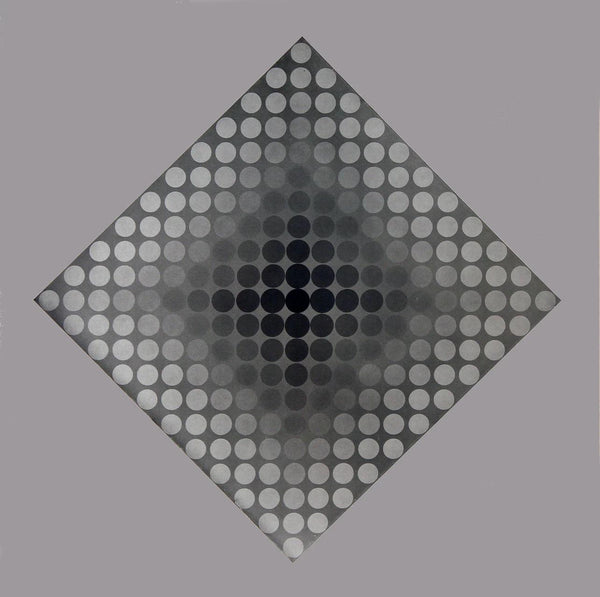 Victor Vasarely, Composition, CTA 102, Limited Edition Héliogravure